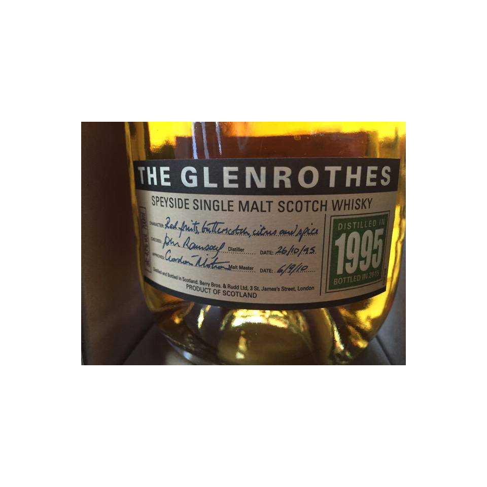 The Glenrothes 1995 19 Years Single Malt Whisky 3