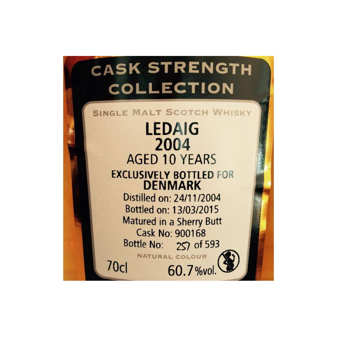 Tobermory Cask Strength Collection 2004 10 Years Single Malt Whisky 2