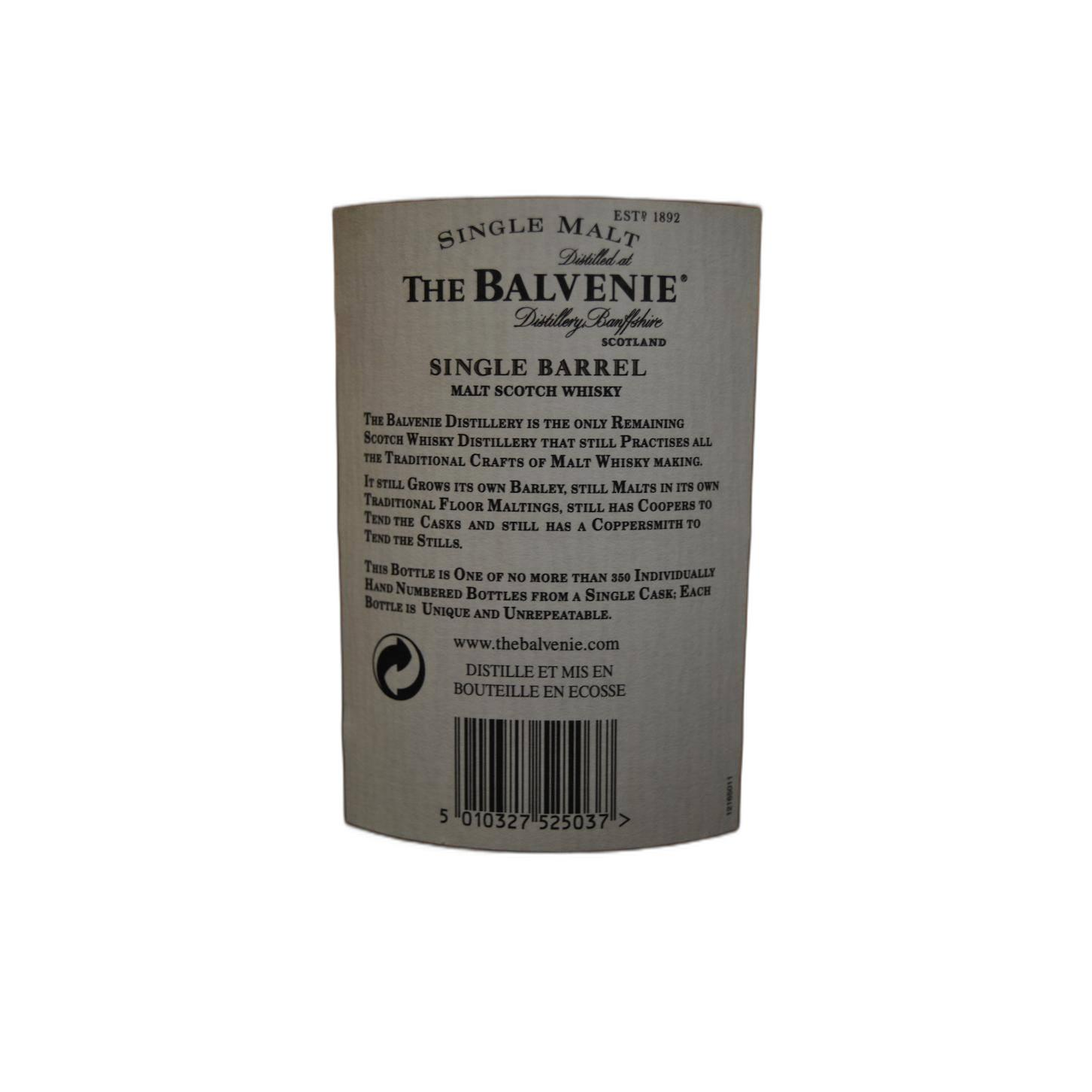 The Balvenie Single Cask 1989 15 Years Single Malt Whisky 2