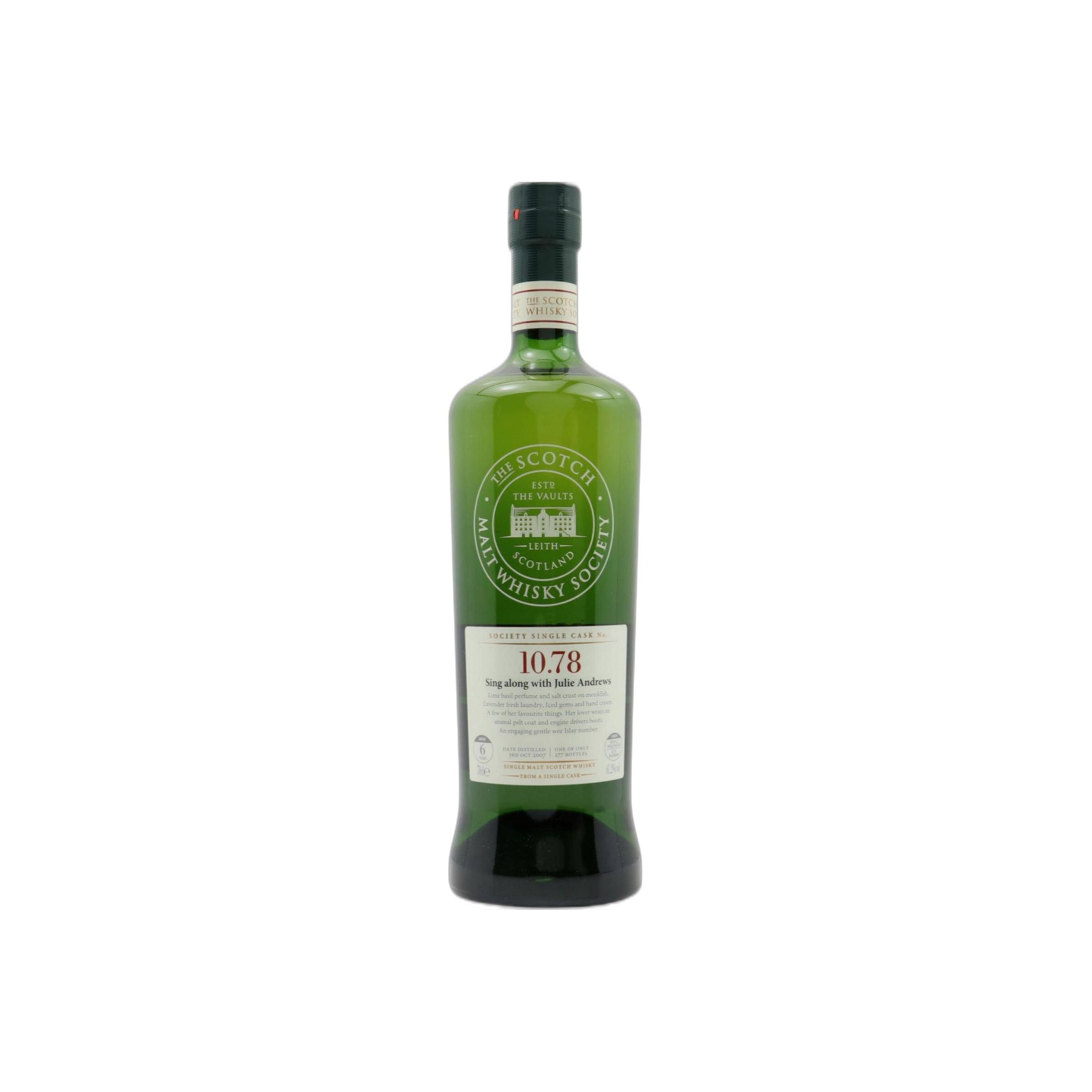 The Scotch Malt Whisky Society 2007 6 Years Single Malt Whisky