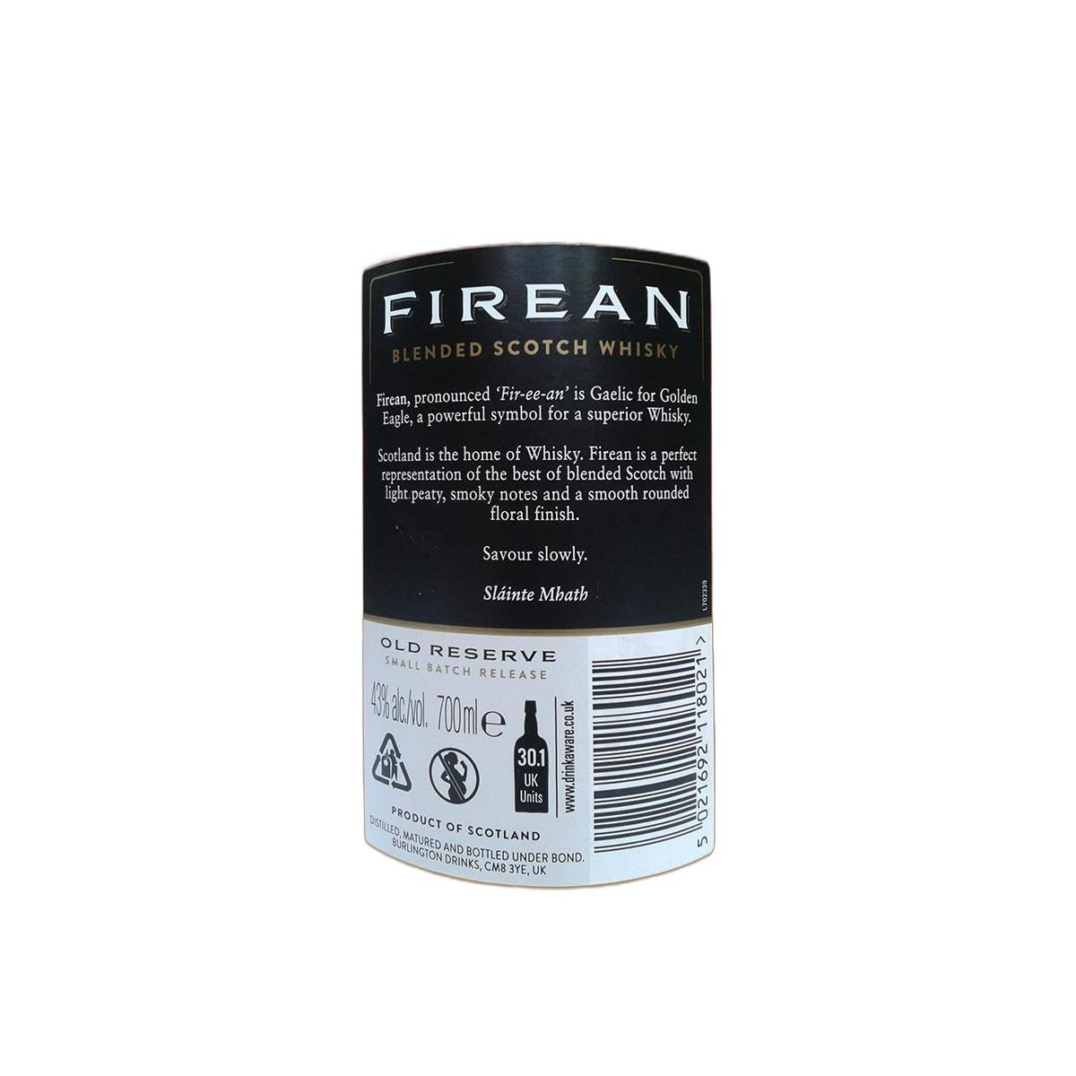 Firean Blended Scotch Whisky 2