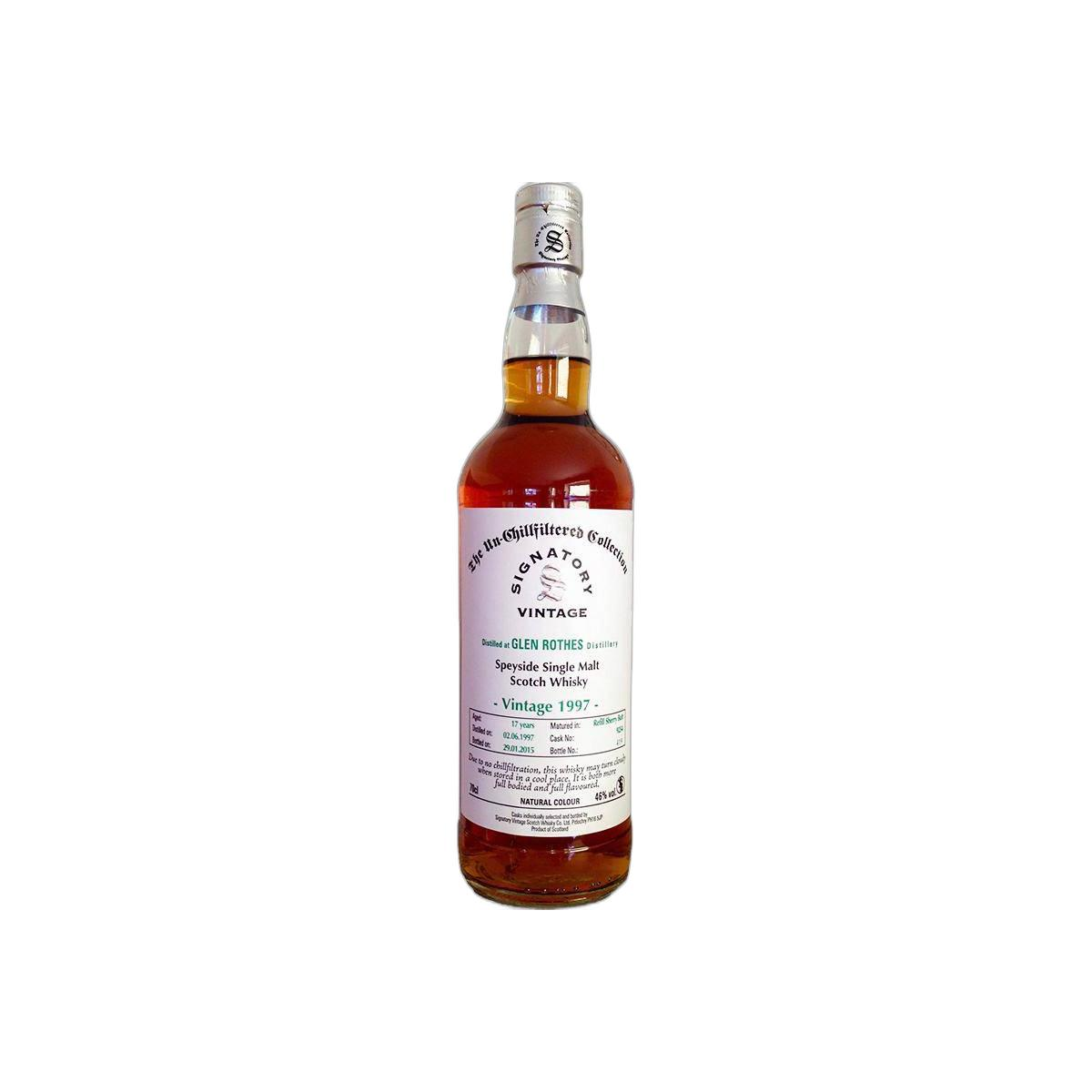 The Glenrothes The Un-Chillfiltered Collection 1997 17 Years Single Malt Whisky