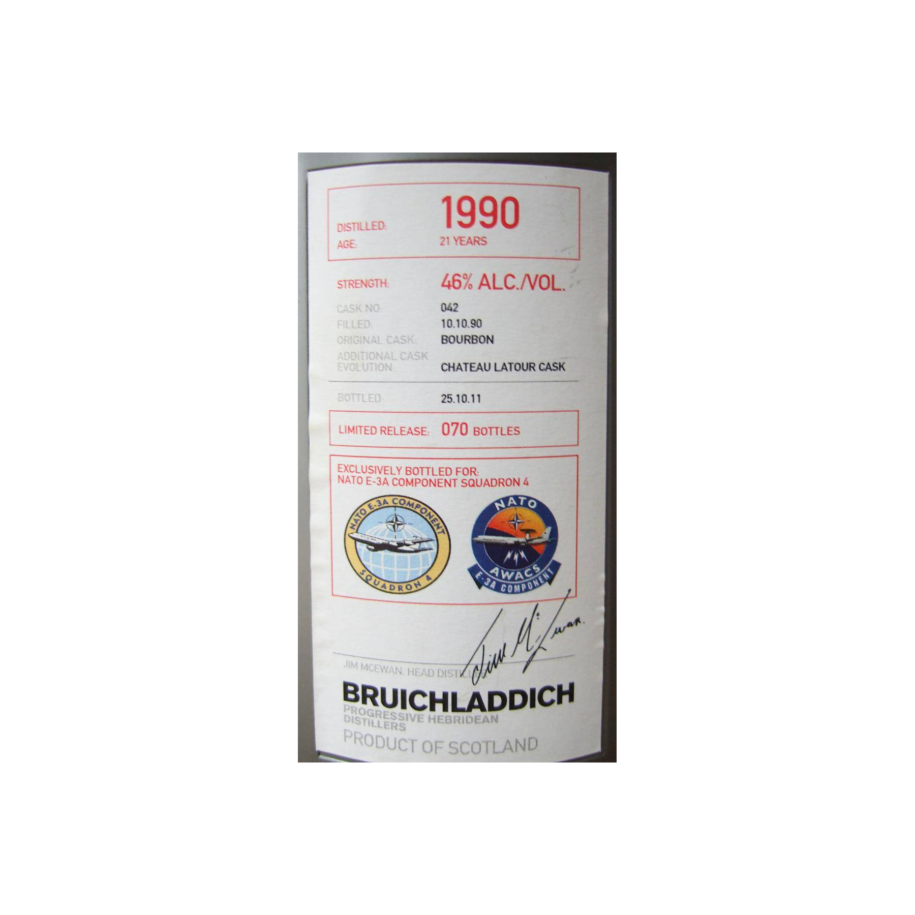 Bruichladdich 1990 21 Years Single Malt Whisky 3