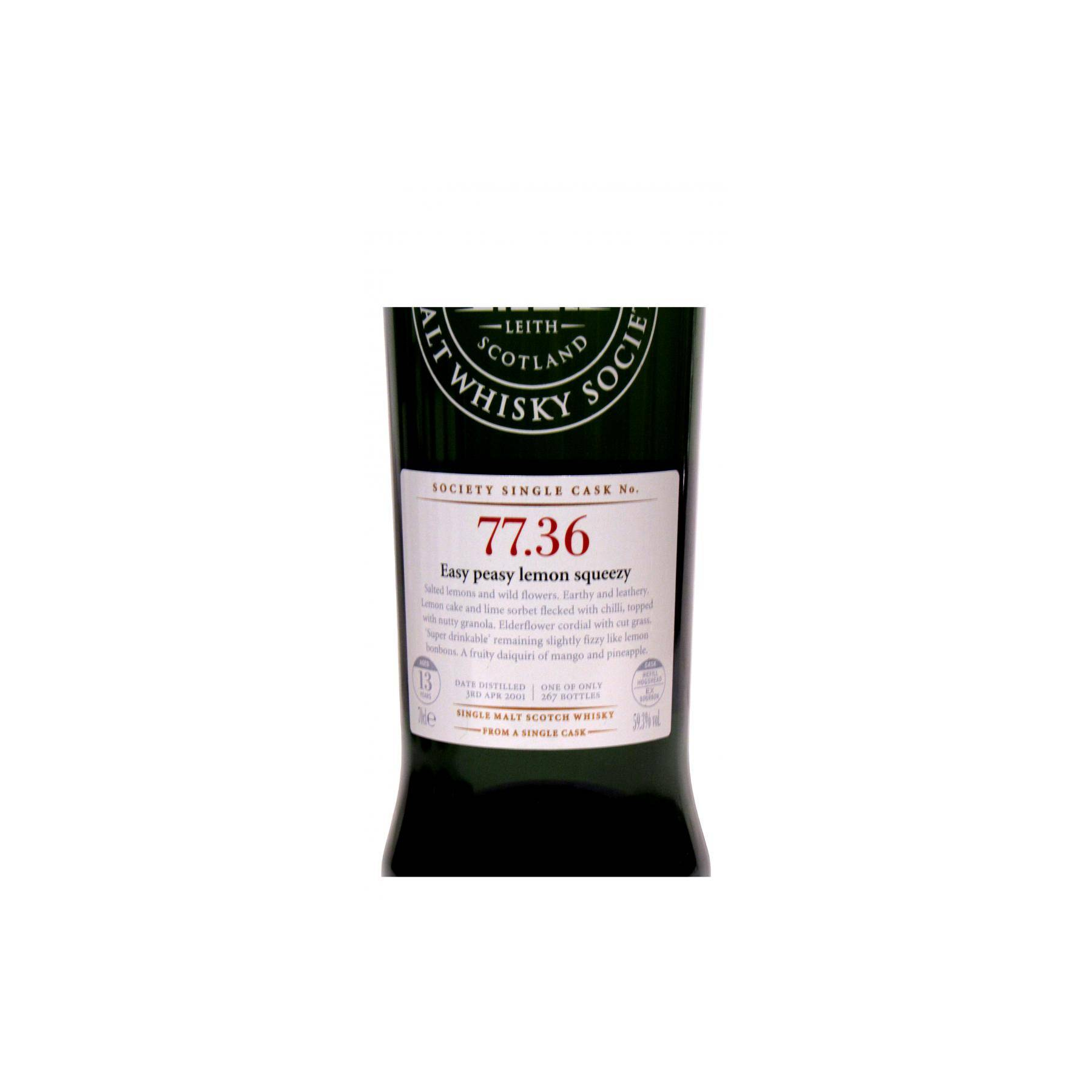 The Scotch Malt Whisky Society 2001 13 Years Single Malt Whisky 2