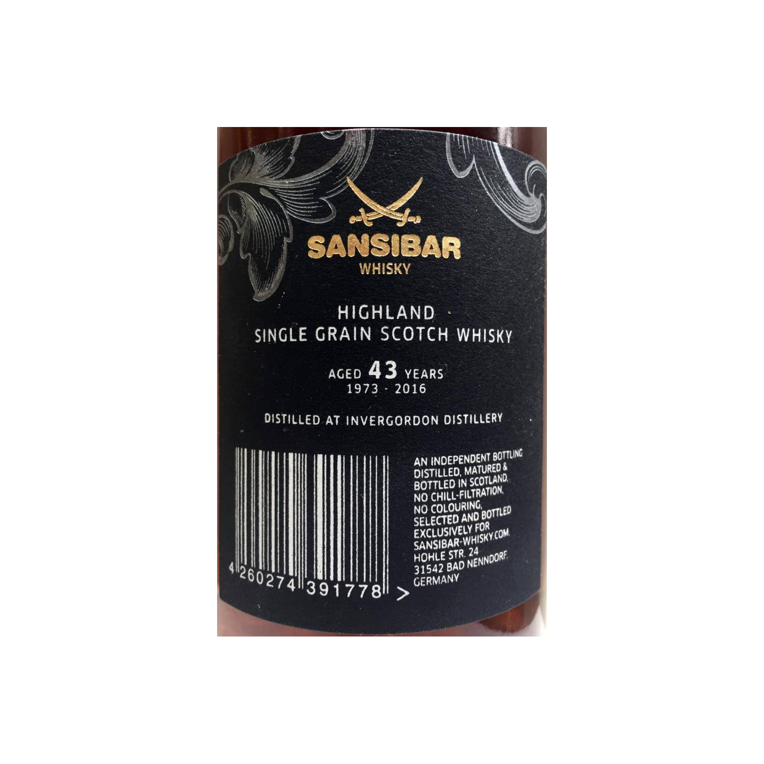 Invergordon 1973 43 Years Single Grain Whisky 3