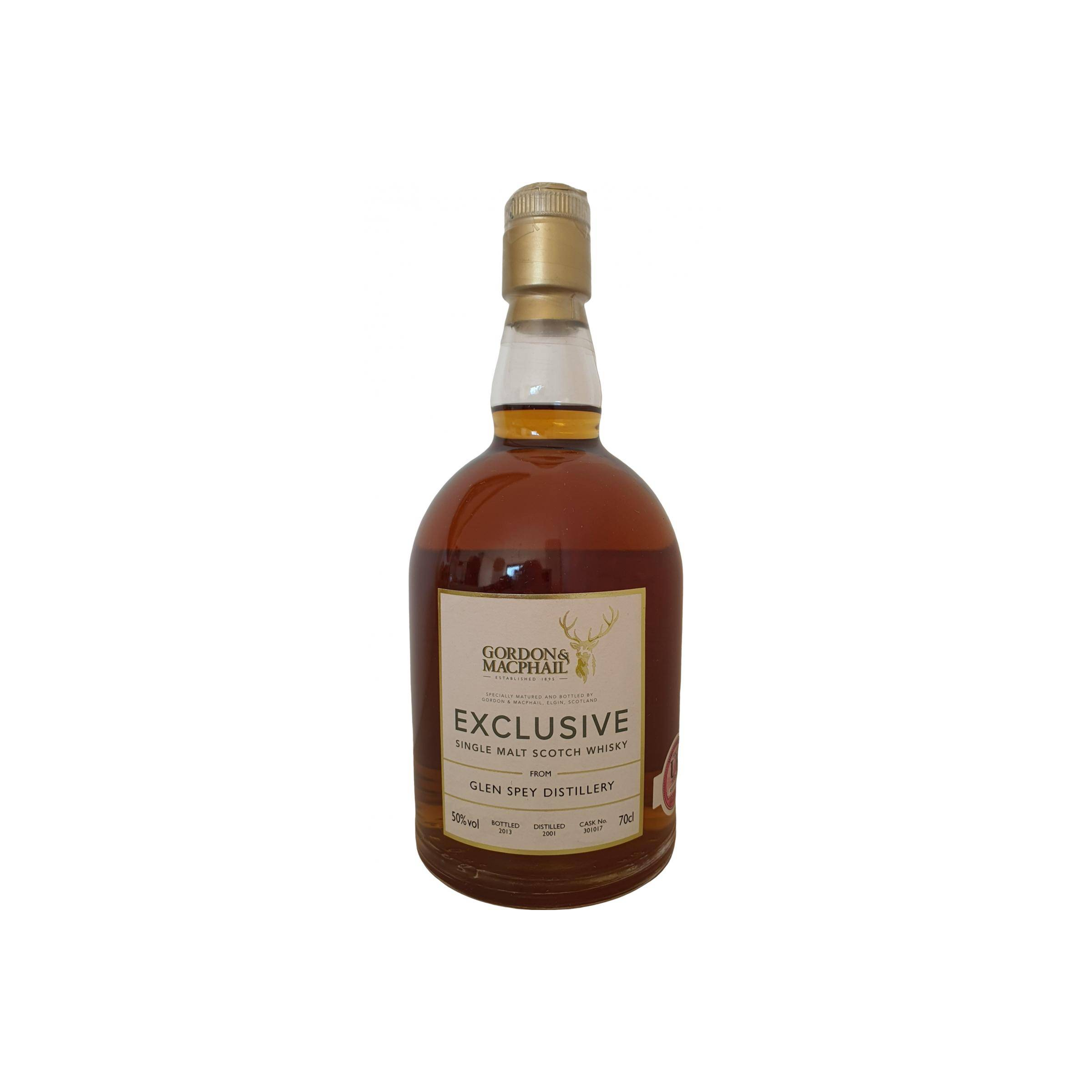 Glen Spey 2001 12 Years Single Malt Whisky