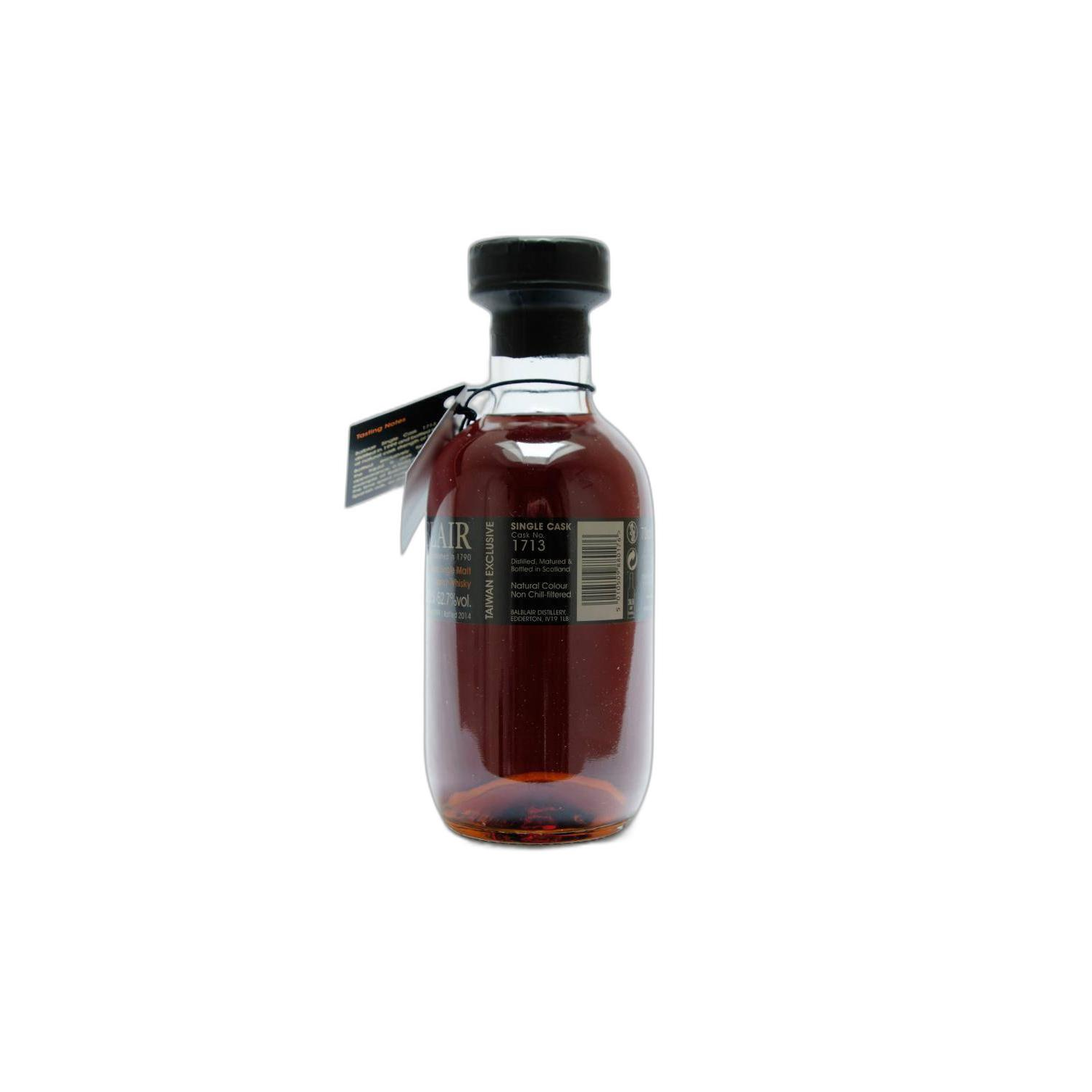 Balblair Single Cask 1999 15 Years Single Malt Whisky 2