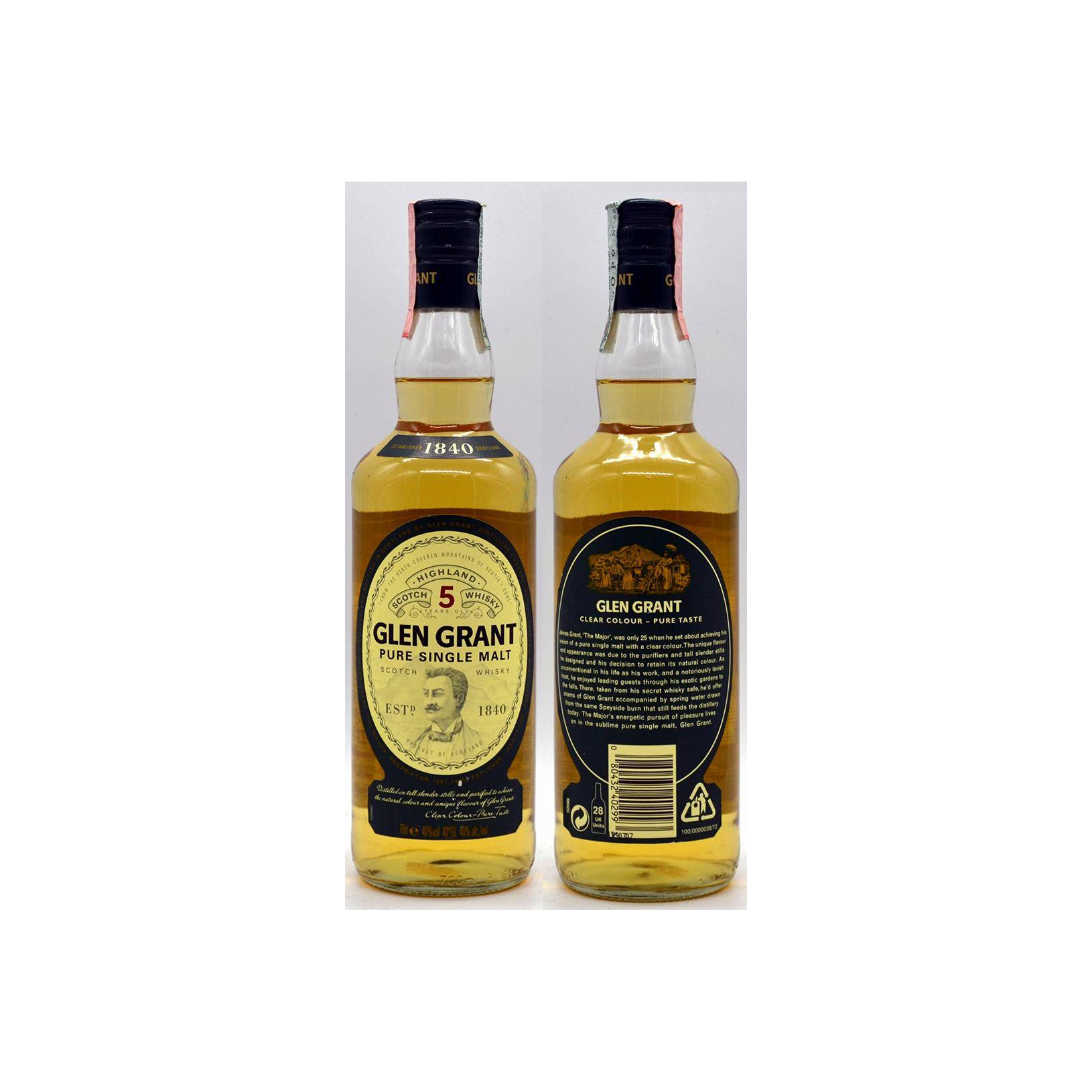 Glen Grant 5 Years Single Malt Whisky 2