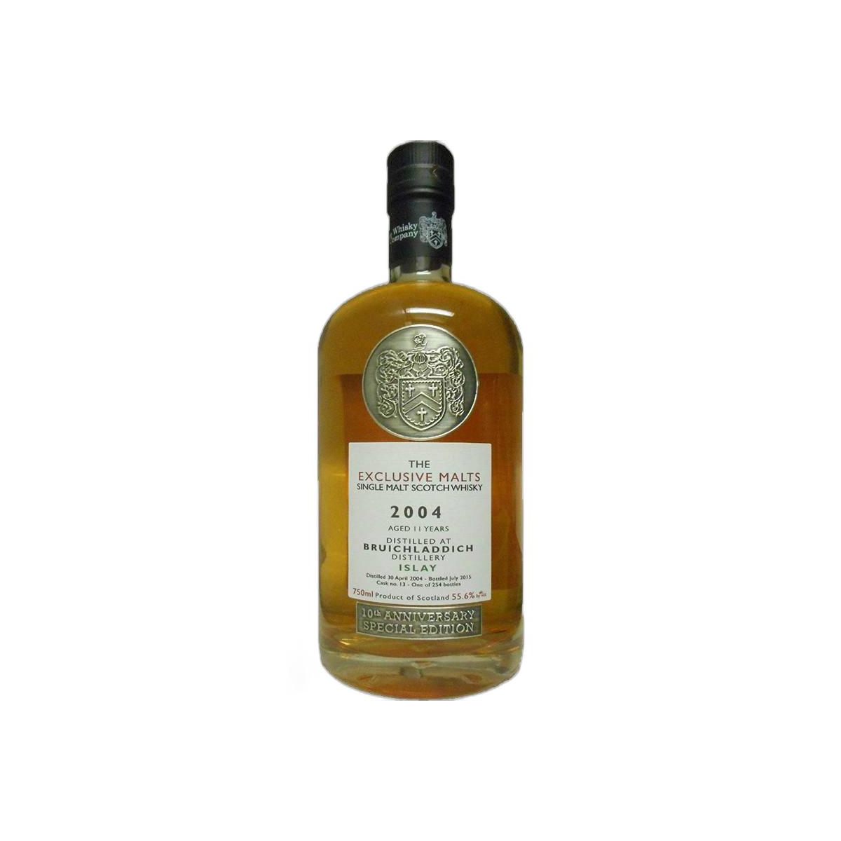 Bruichladdich 2004 11 Years Single Malt Whisky