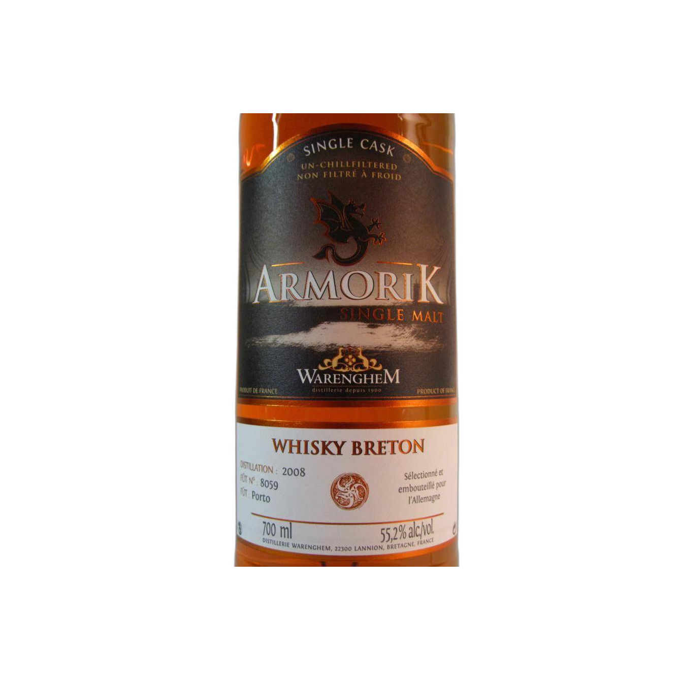 Armorik Single Cask 2008 7 Years Single Malt Whisky 2