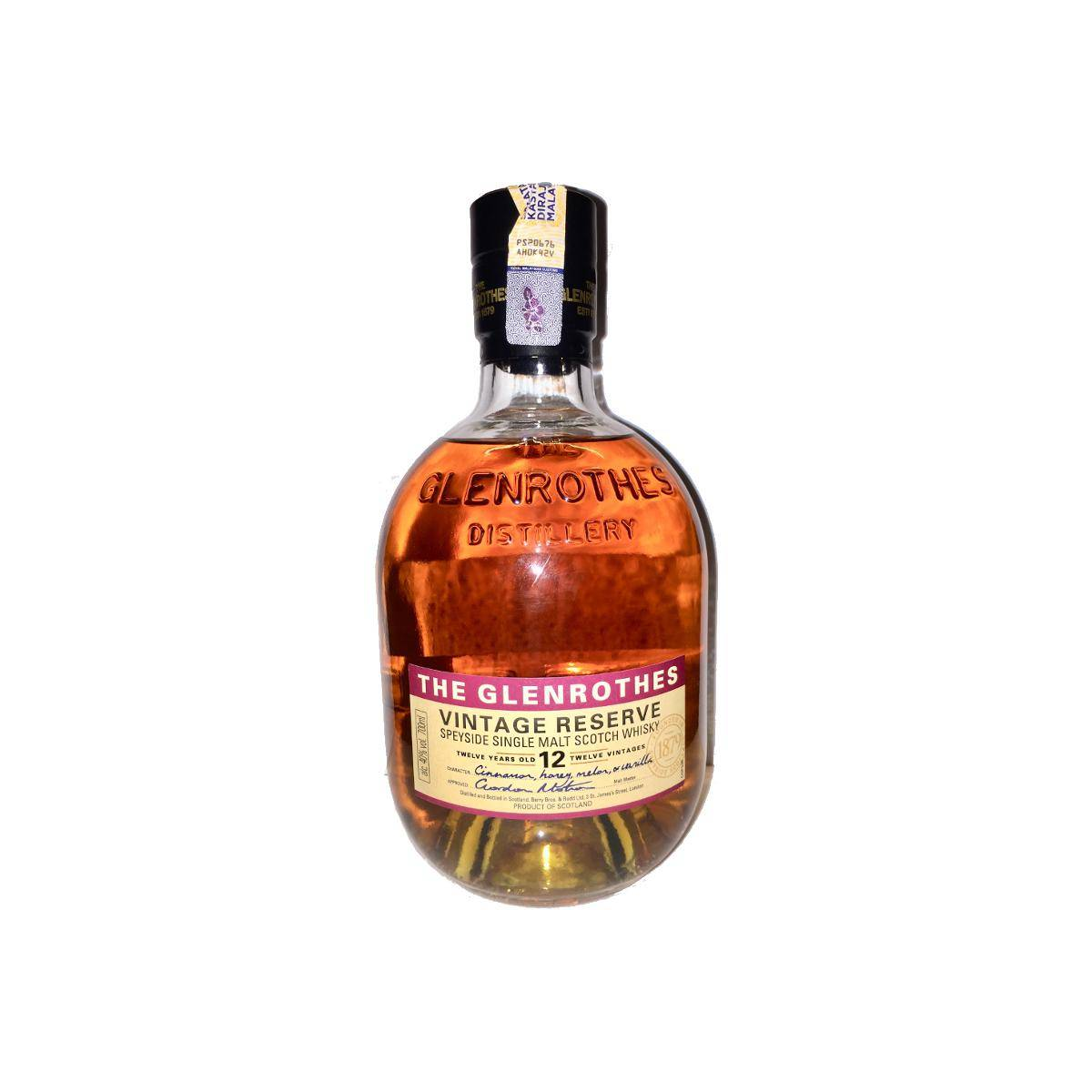 The Glenrothes 12 Years Single Malt Whisky