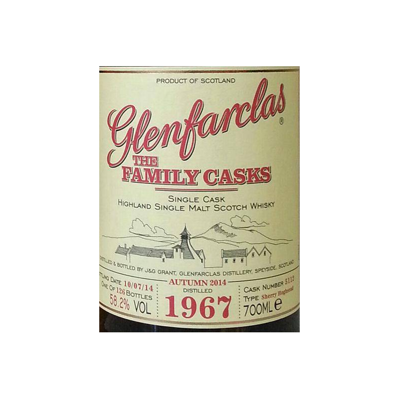 Glenfarclas 1967 47 Years Single Malt Whisky 3