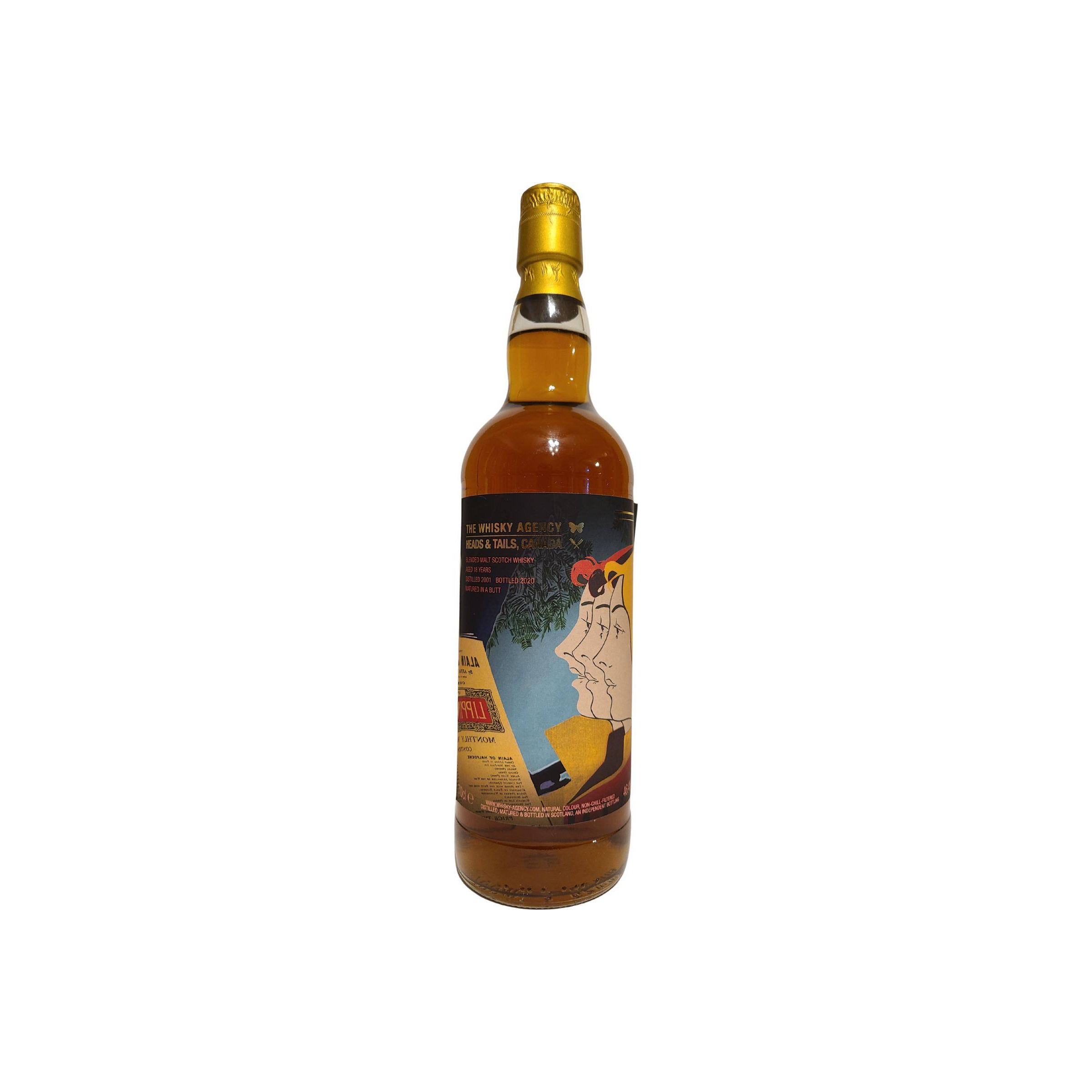 The Whisky Agency 2001 18 Years Blended Malt Whisky
