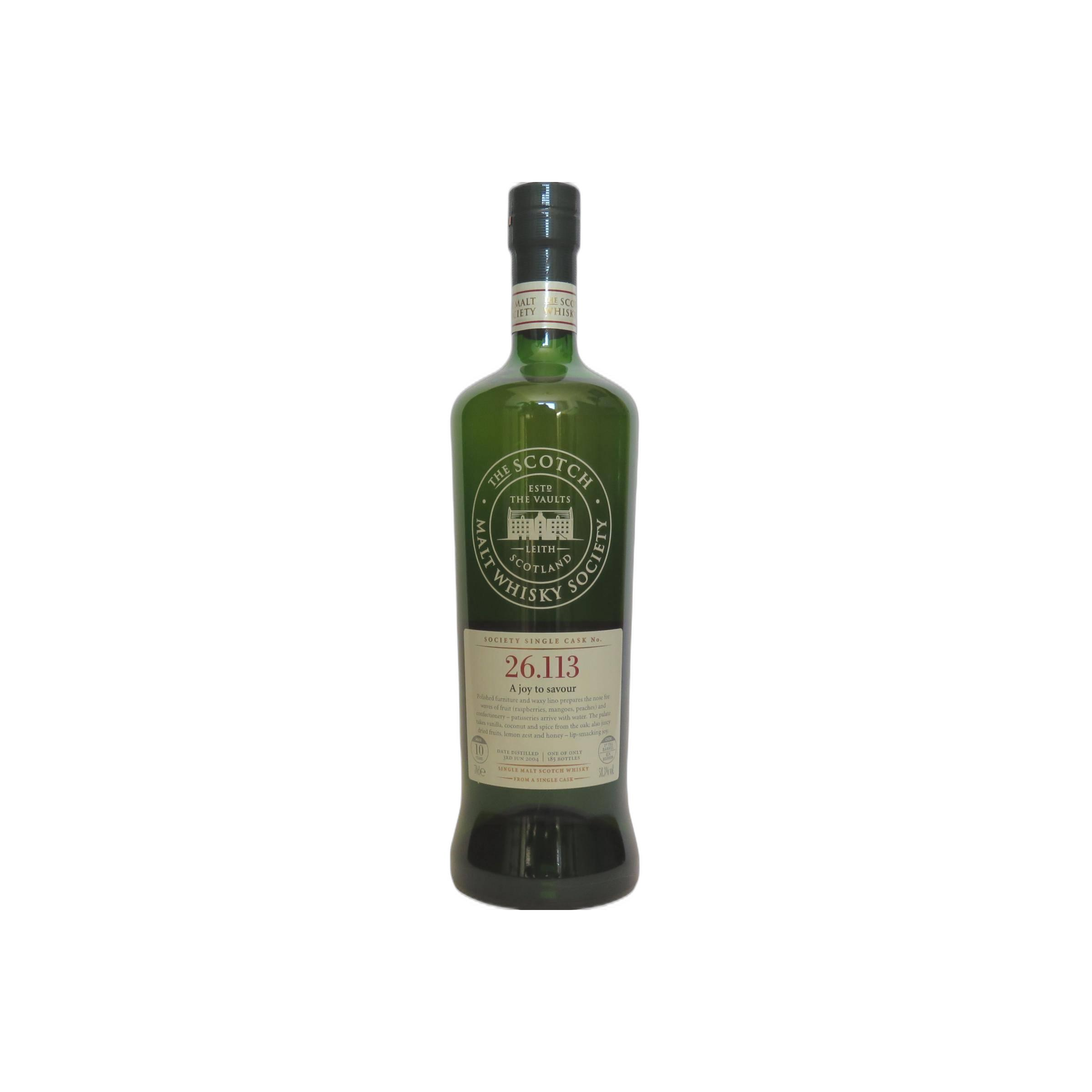 The Scotch Malt Whisky Society 2004 10 Years Single Malt Whisky