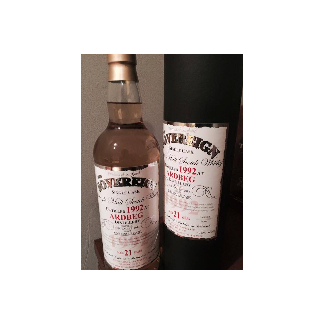 Ardbeg 1992 21 Years Single Malt Whisky