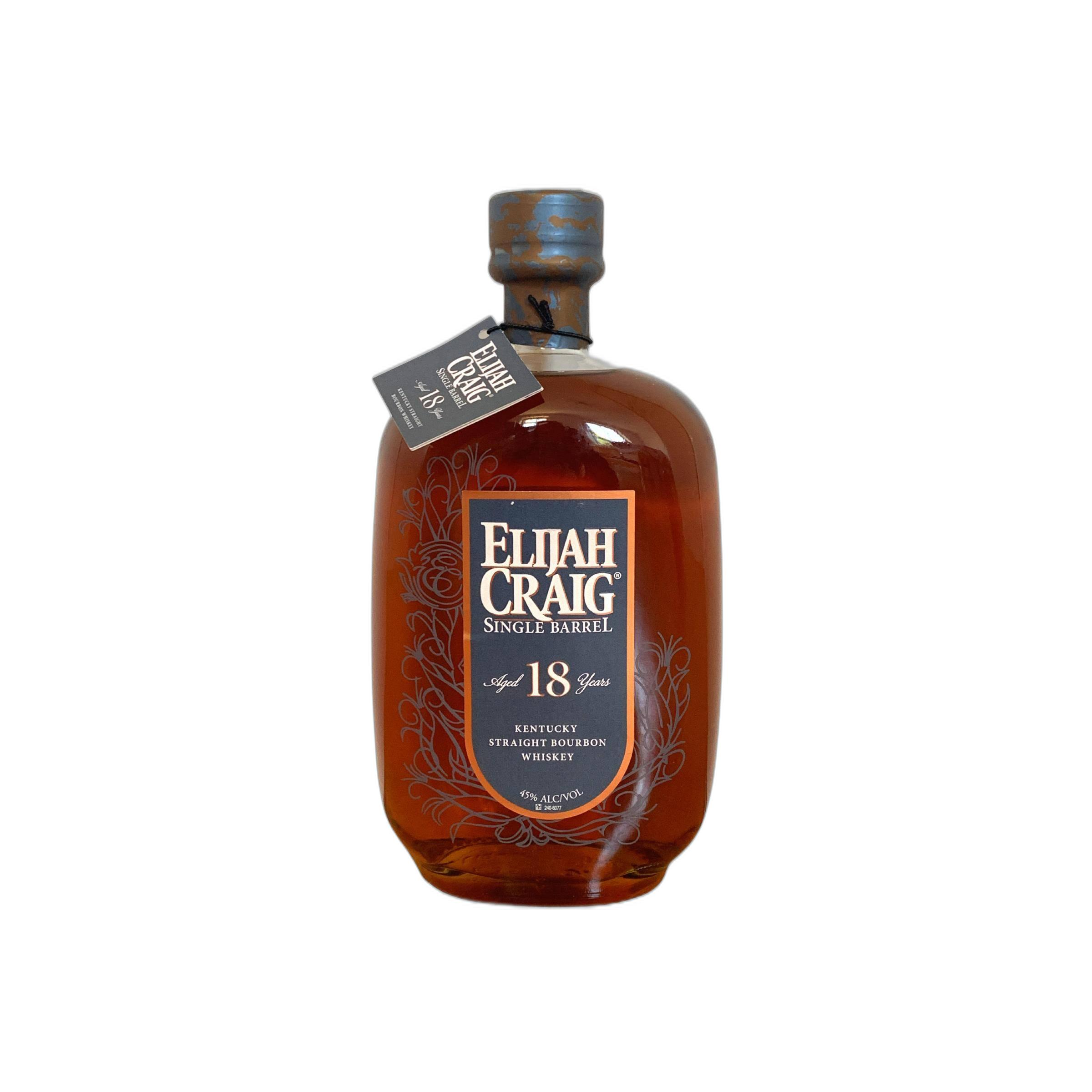 Elijah Craig Single Cask 18 Years Bourbon Whisky