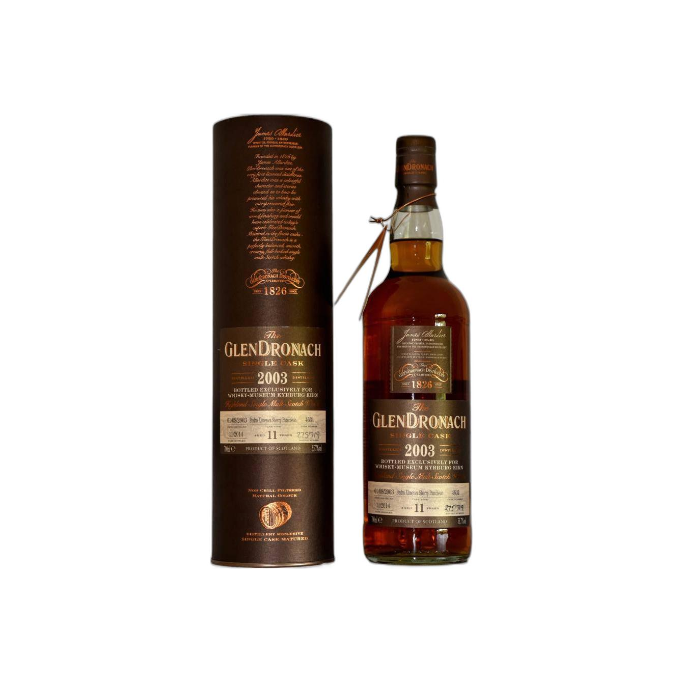 GlenDronach Single Cask 2003 11 Years Single Malt Whisky 3