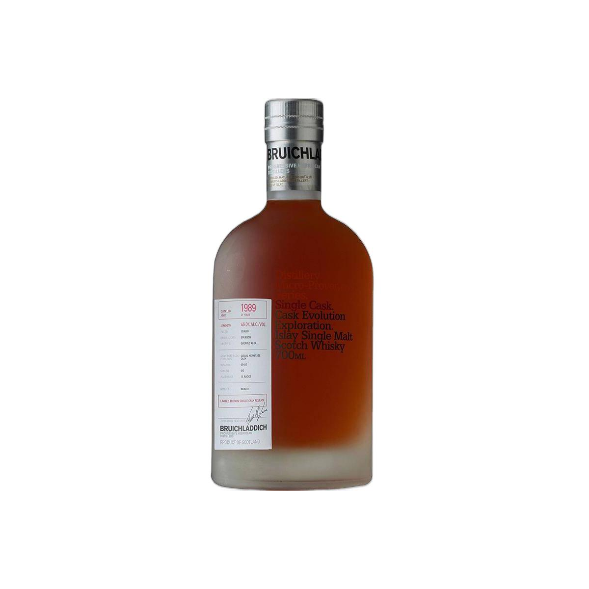 Bruichladdich 1989 21 Years Single Malt Whisky