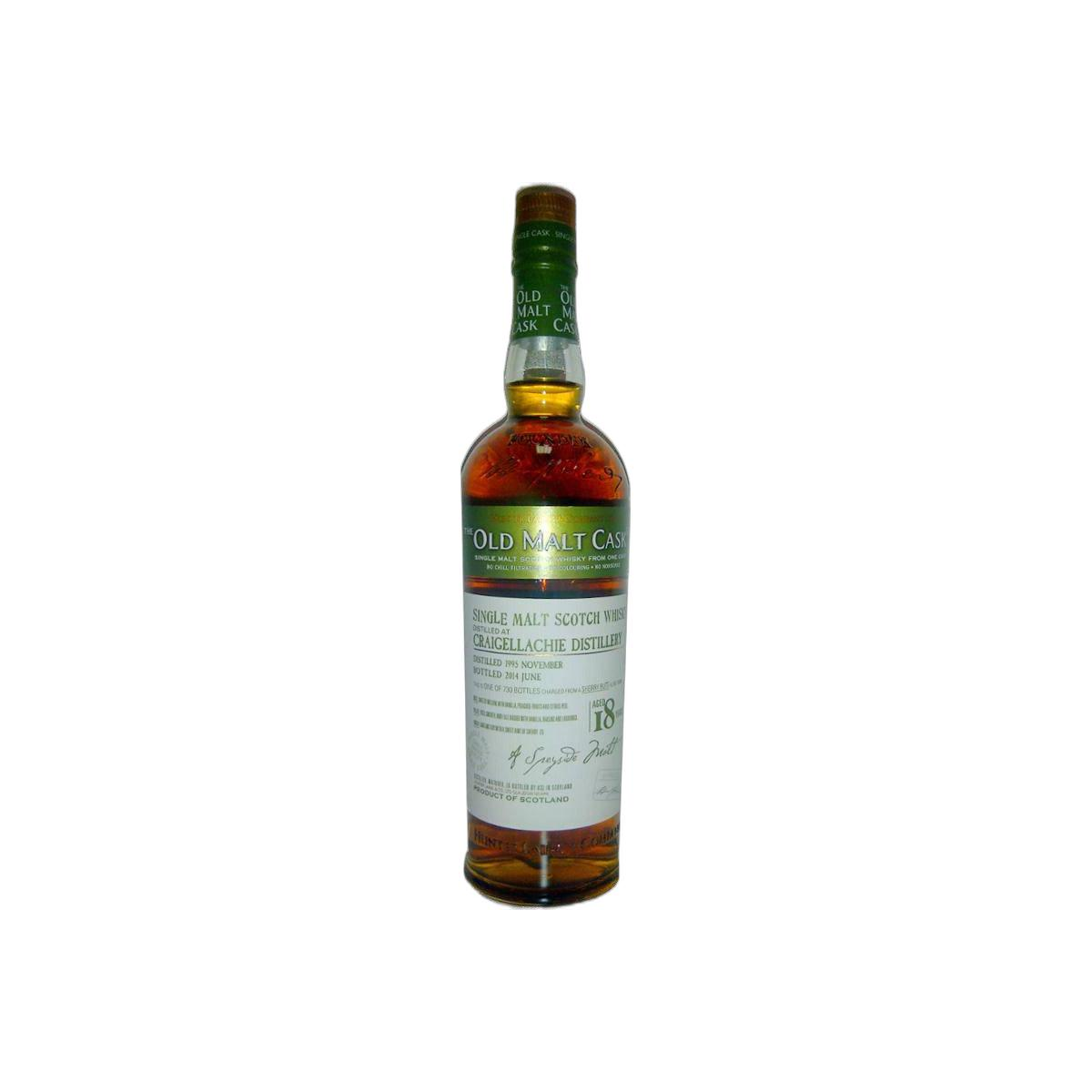 Craigellachie Old Malt Cask 1995 18 Years Single Malt Whisky