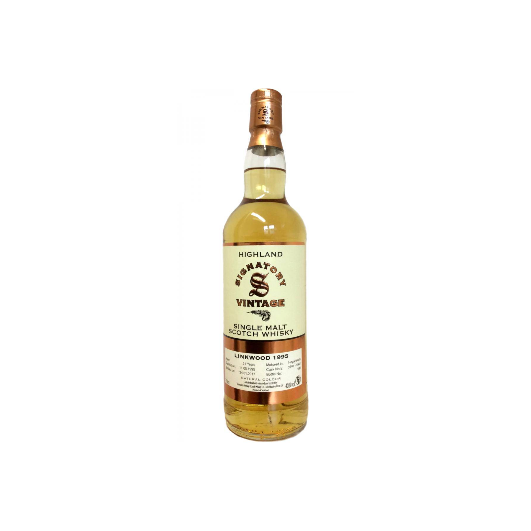 Linkwood Vintage Collection 1995 21 Years Single Malt Whisky