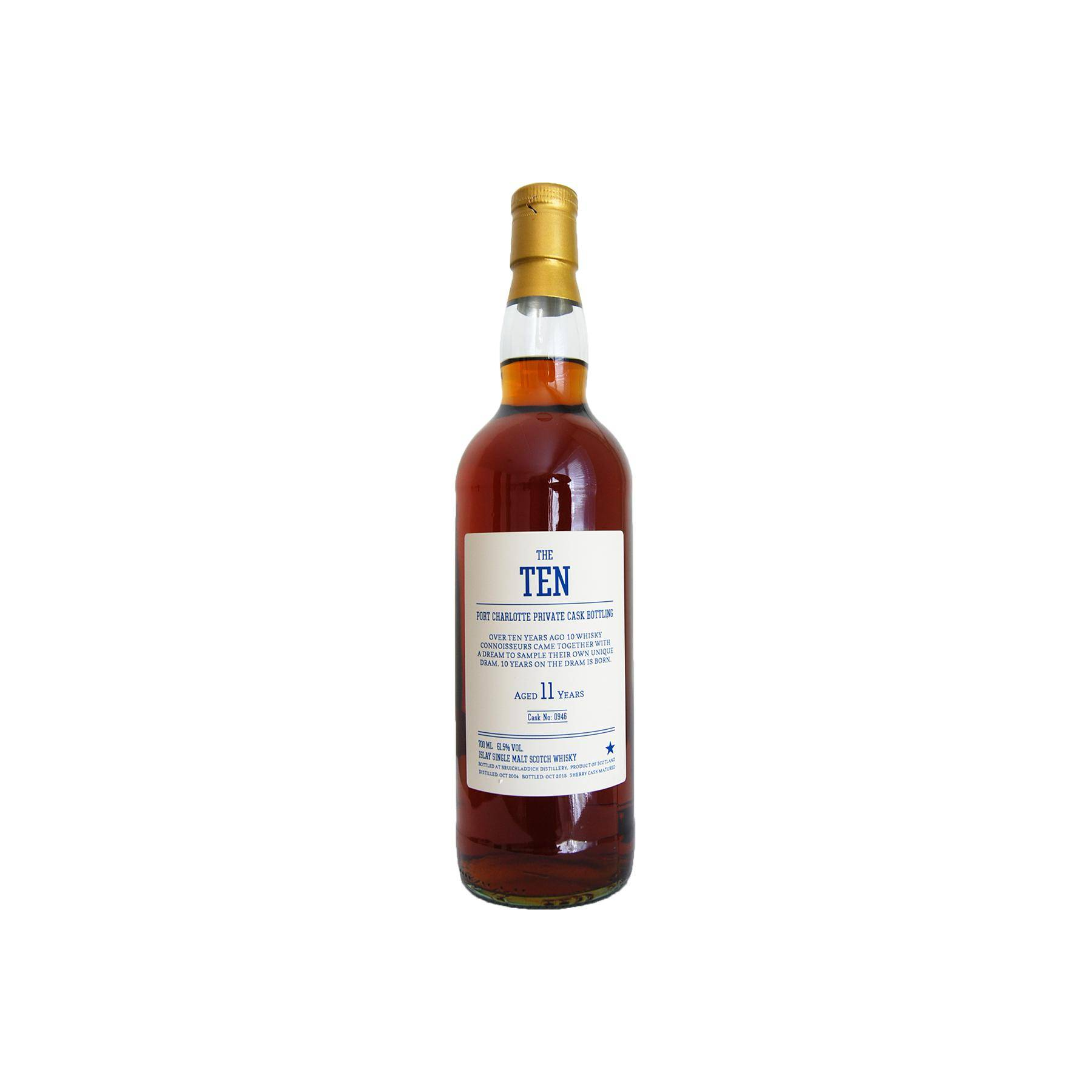 Port Charlotte 2004 11 Years Single Malt Whisky