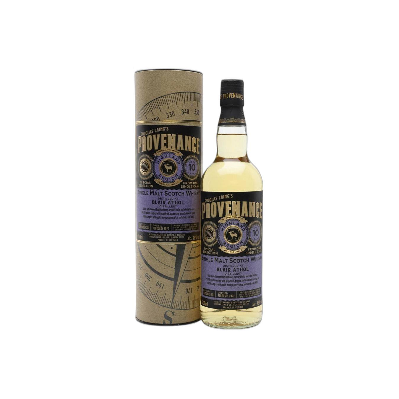Blair Athol 2011 10 Years Single Malt Whisky