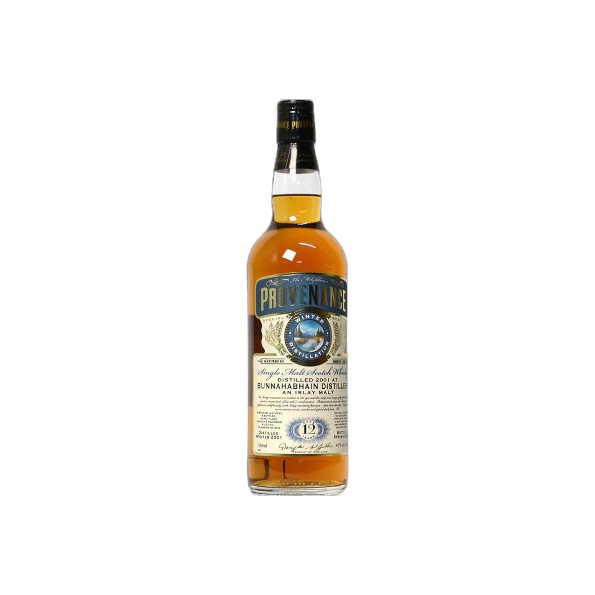 Bunnahabhain McGibbon's Provenance 2001 12 Years Single Malt Whisky
