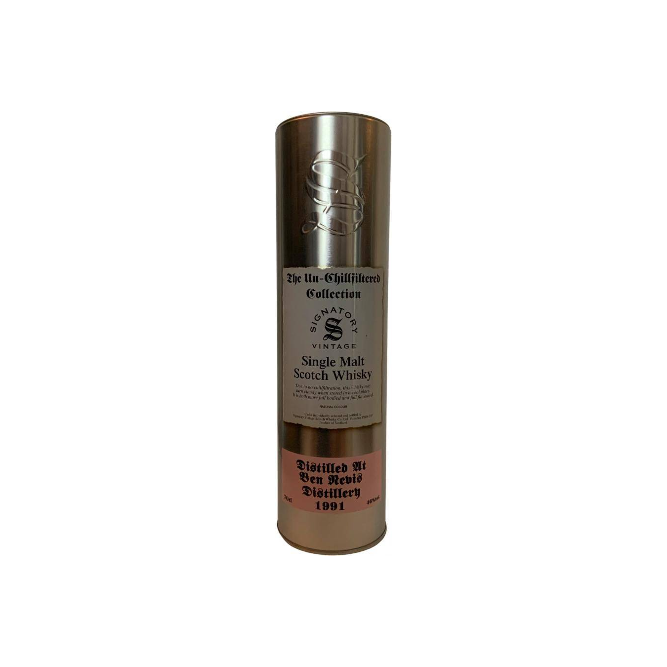 Ben Nevis The Un-Chillfiltered Collection 1991 23 Years Single Malt Whisky 2