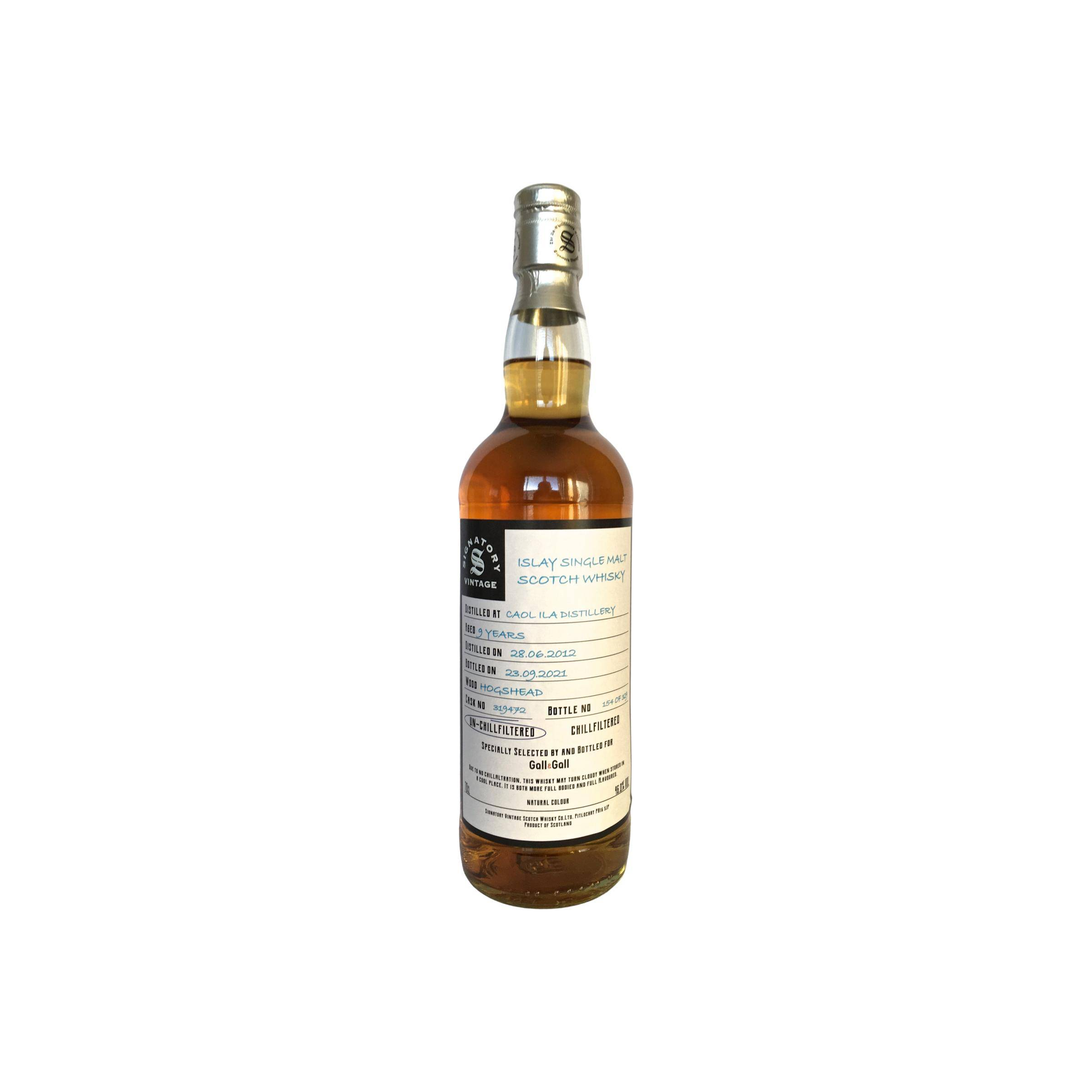 Caol Ila The Un-Chillfiltered Collection 2012 9 Years Single Malt Whisky