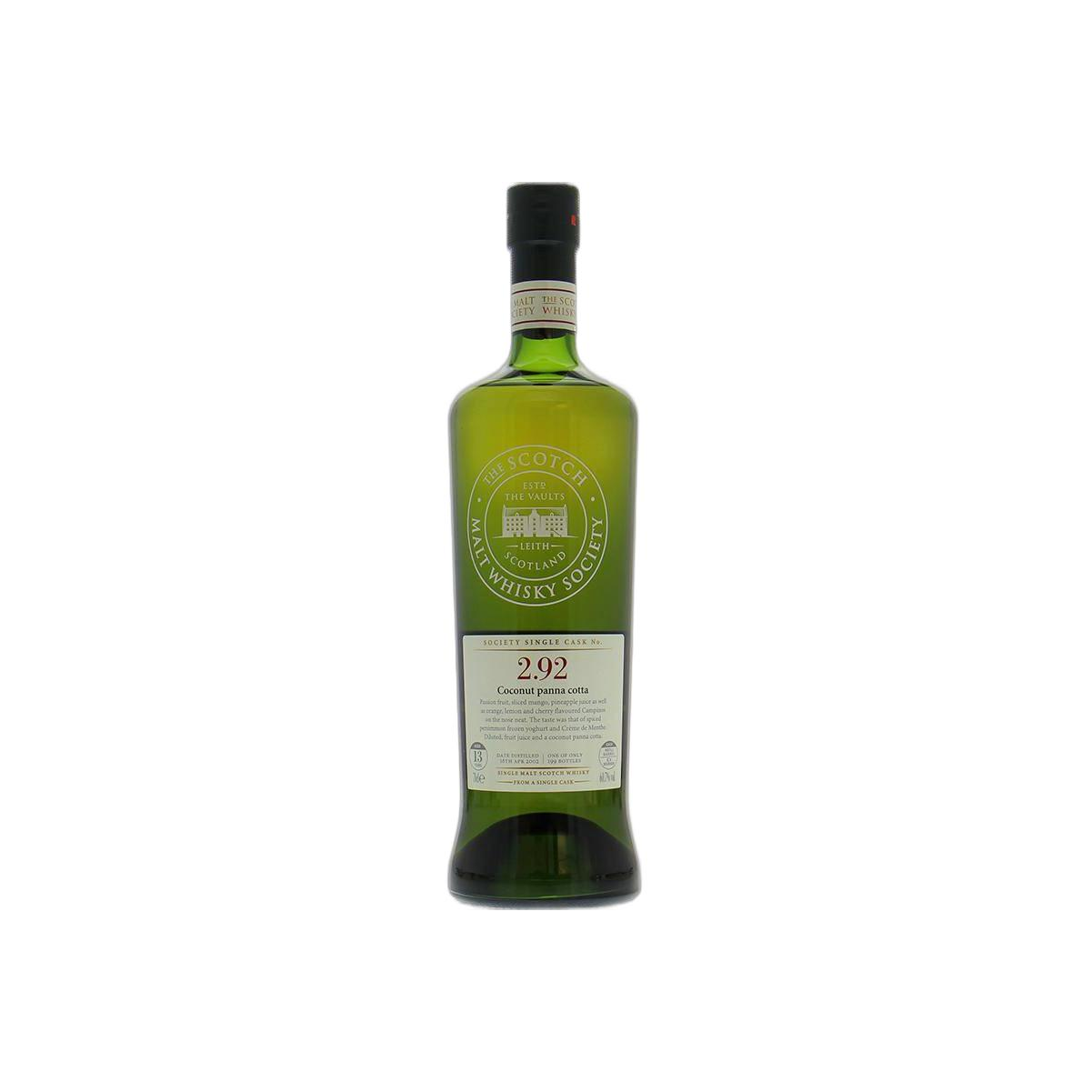 The Scotch Malt Whisky Society 2002 13 Years Single Malt Whisky