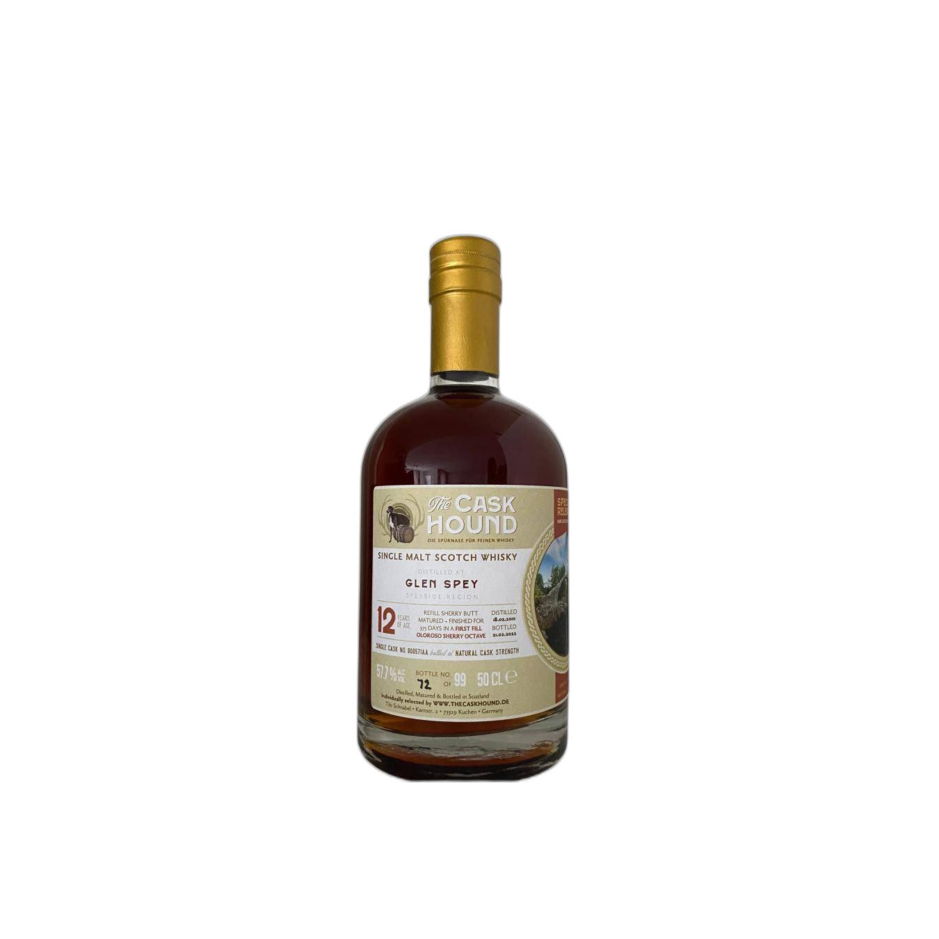 Glen Spey 2010 12 Years Single Malt Whisky