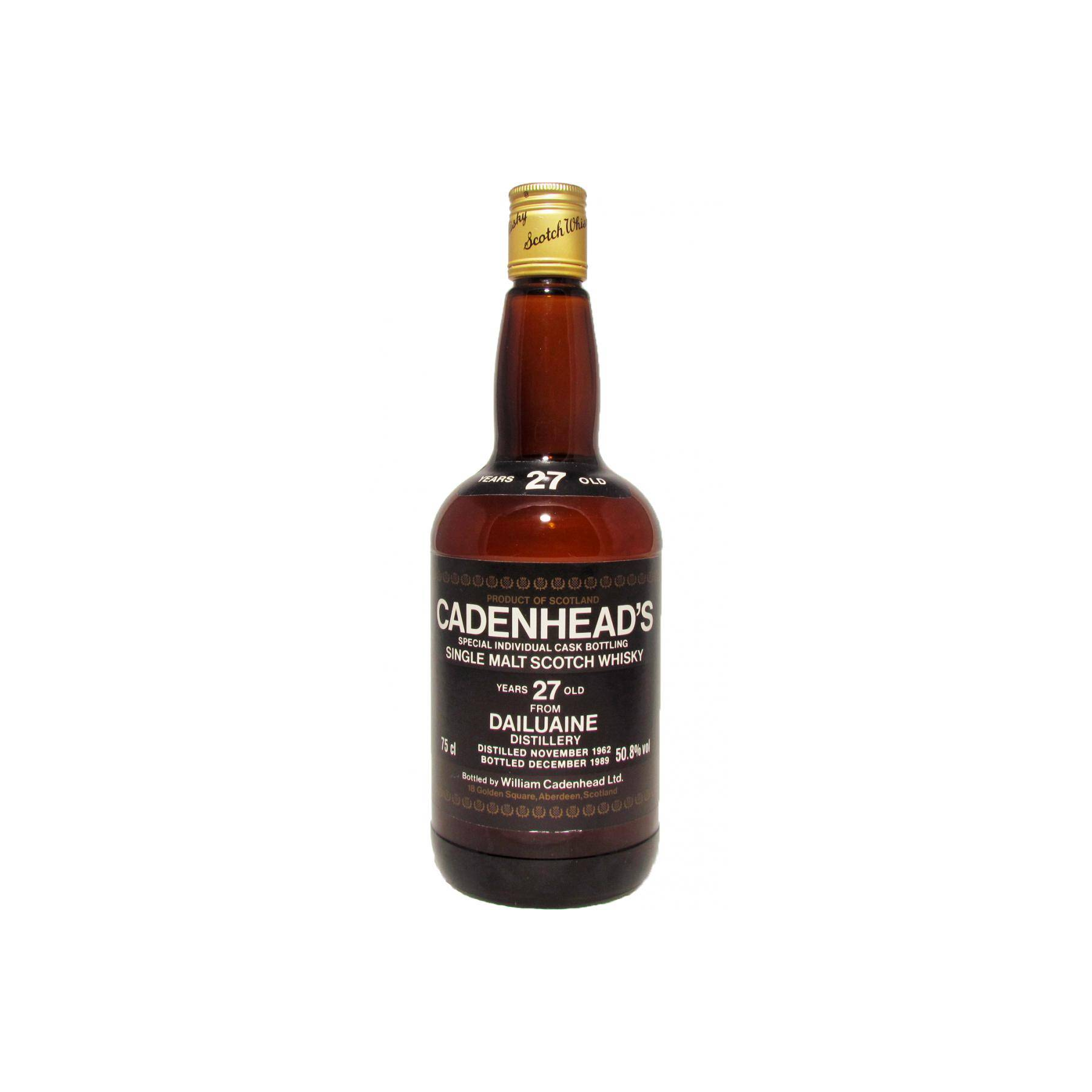 Dailuaine 1962 27 Years Single Malt Whisky