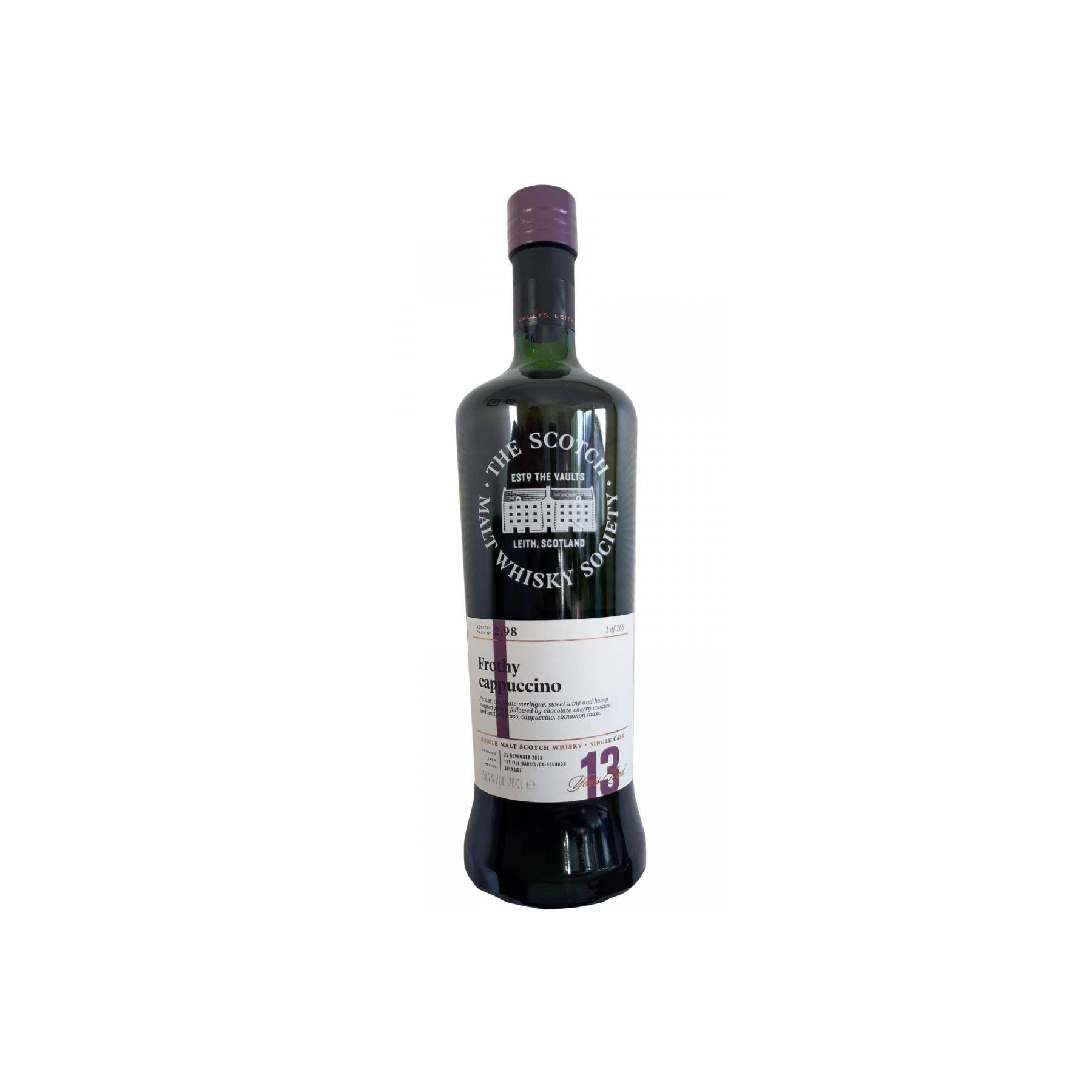 The Scotch Malt Whisky Society 2003 13 Years Single Malt Whisky