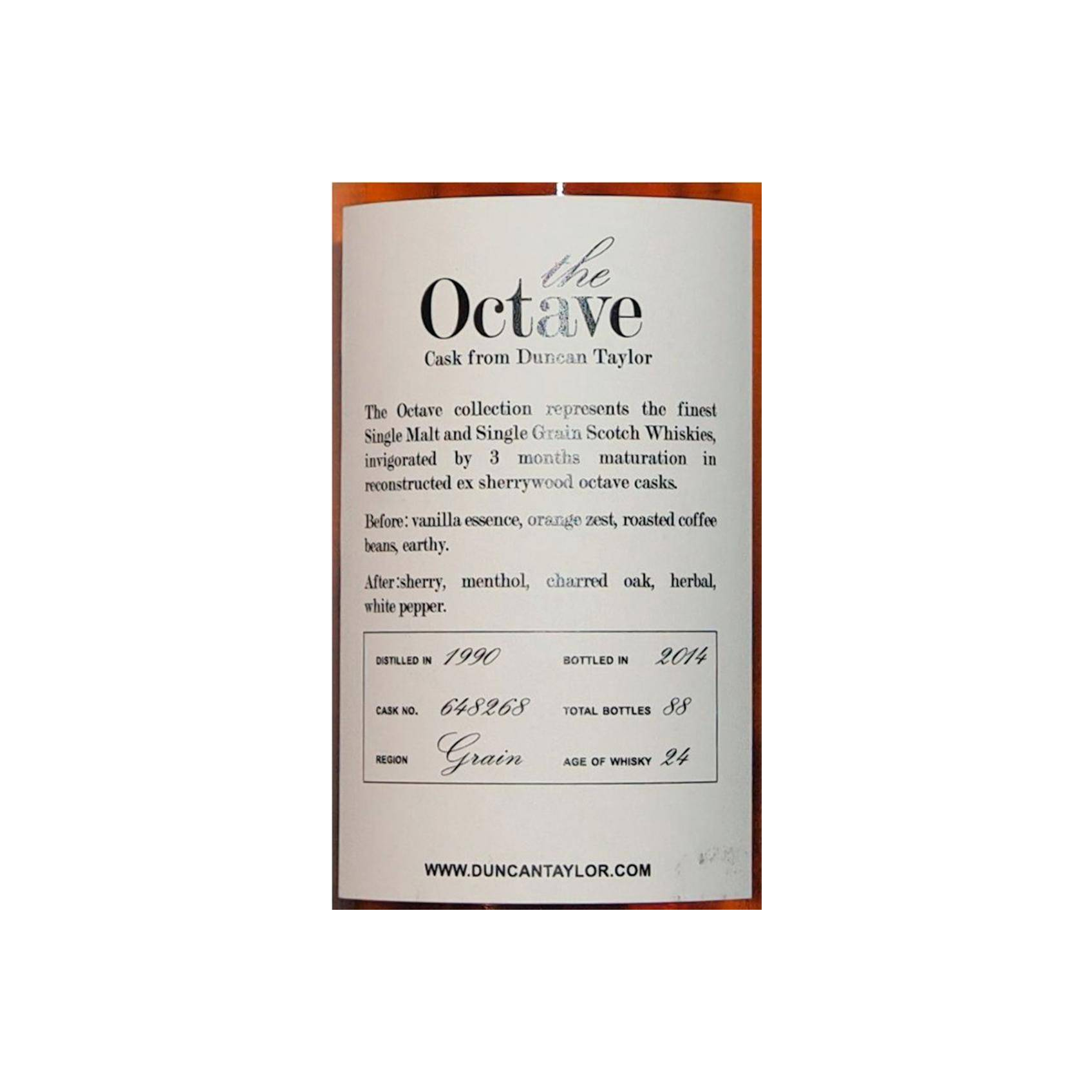 Strathclyde The Octave 1990 24 Years Single Grain Whisky 2
