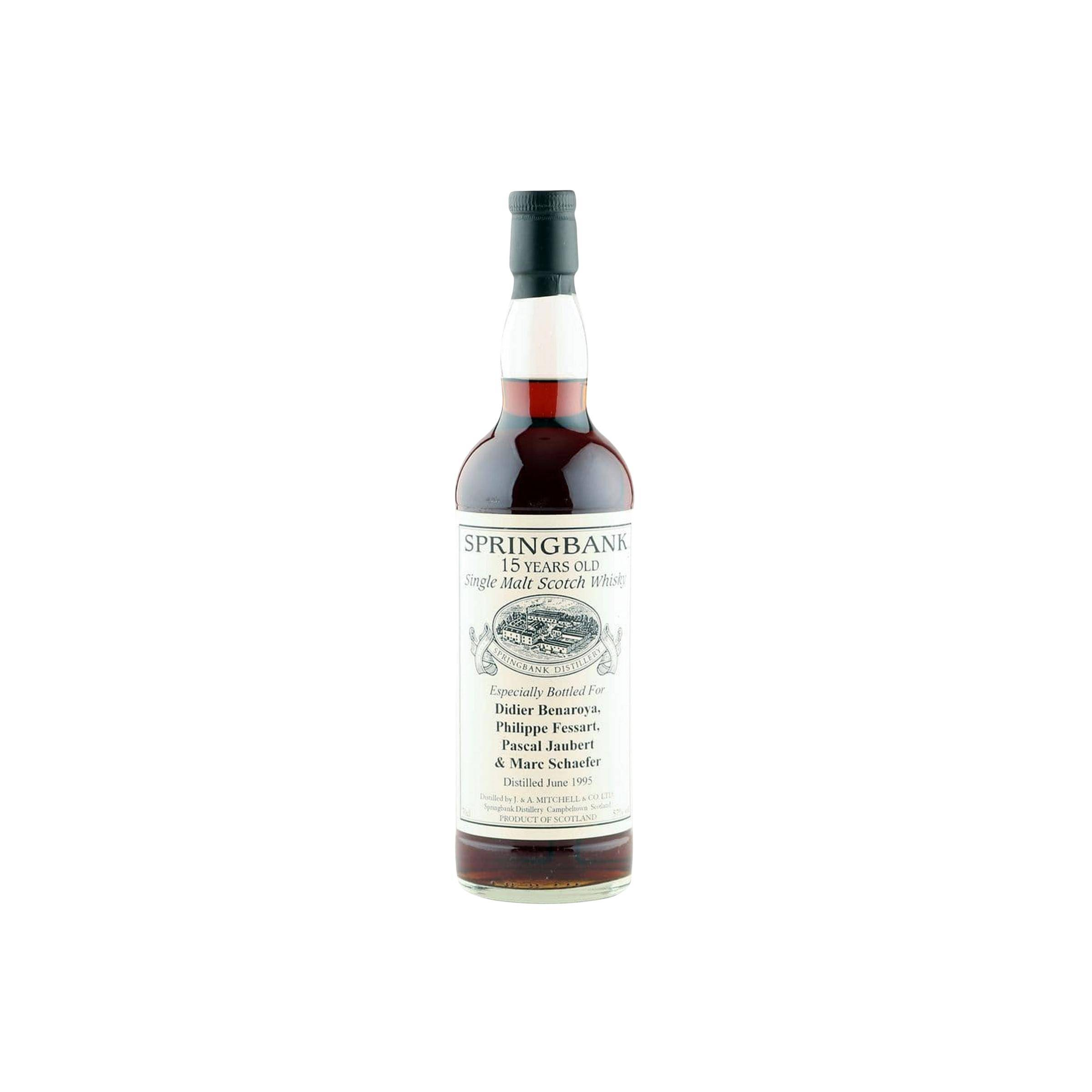 Springbank Private Bottling 1995 15 Years Single Malt Whisky