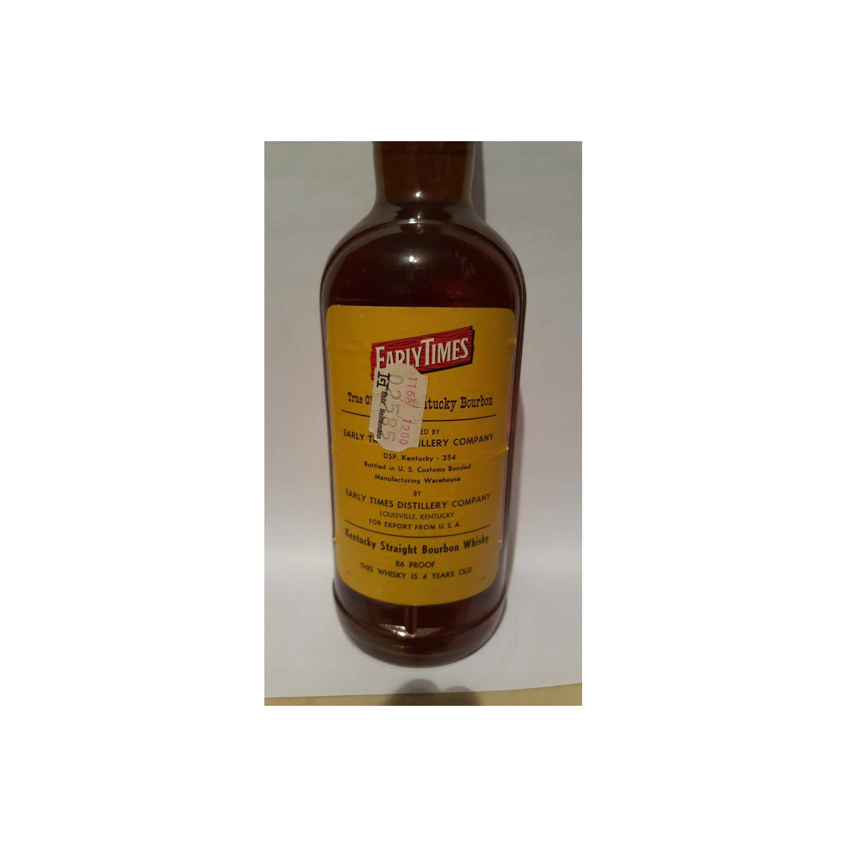 Early Times 4 Years Bourbon Whisky 2