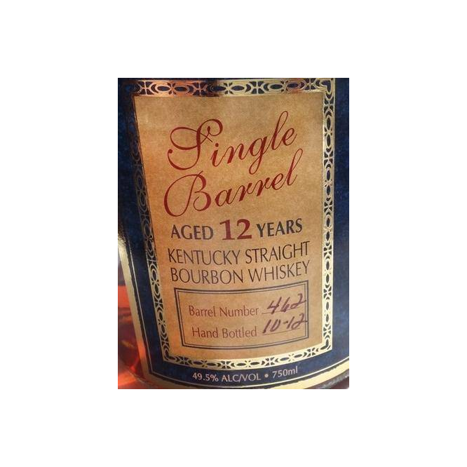 Brooks Single Cask 12 Years Bourbon Whisky