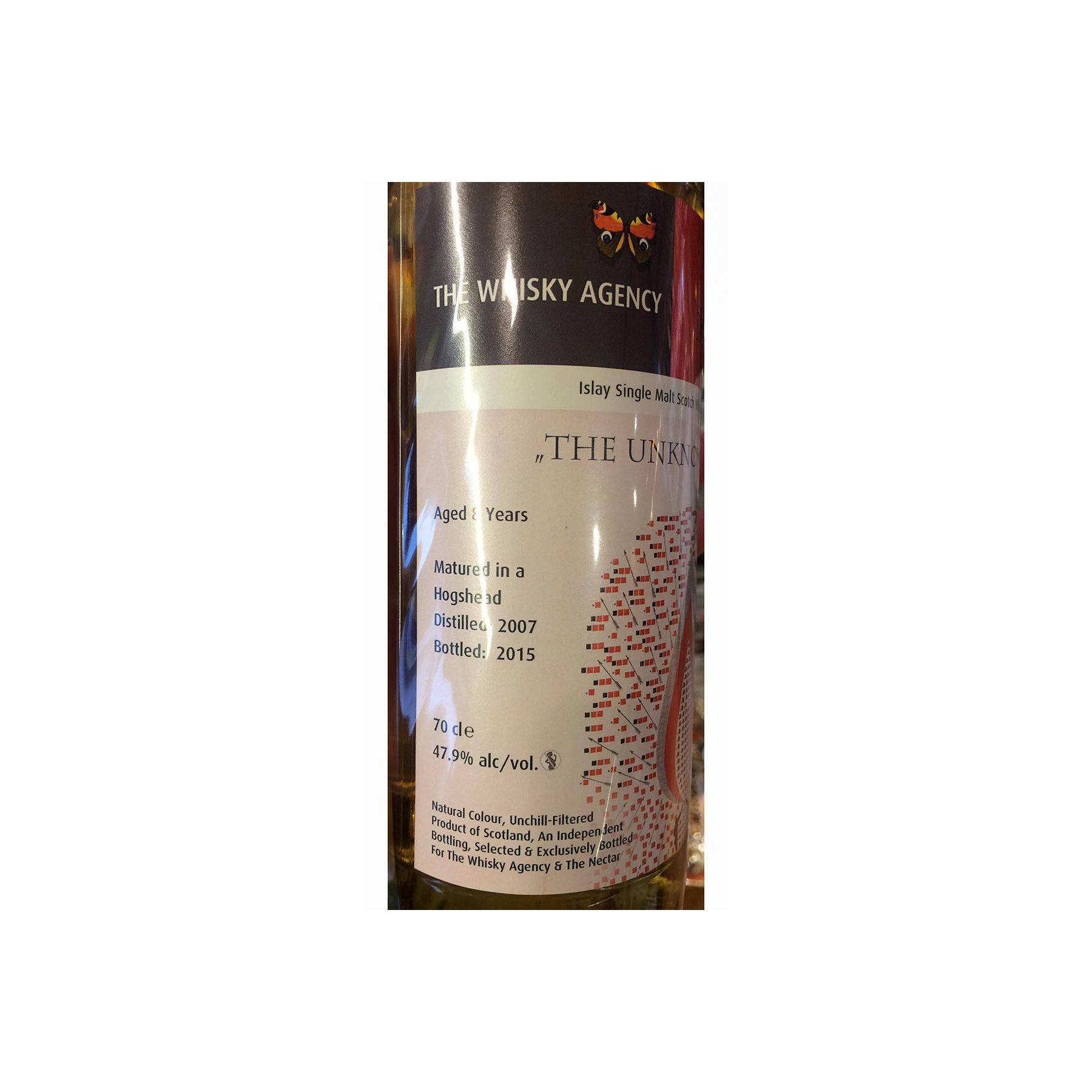 The Whisky Agency 2007 8 Years Single Malt Whisky 2