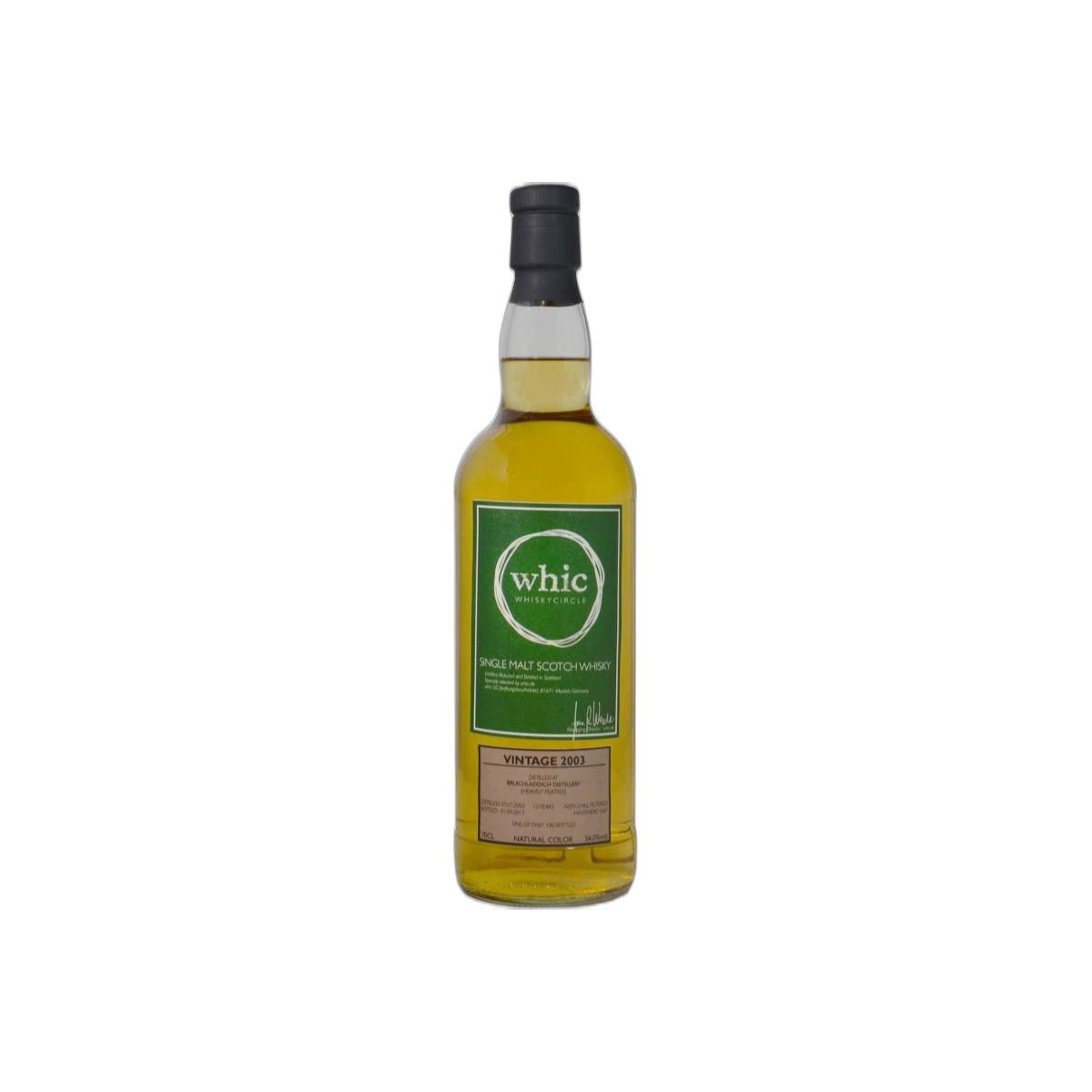 Bruichladdich 2003 12 Years Single Malt Whisky
