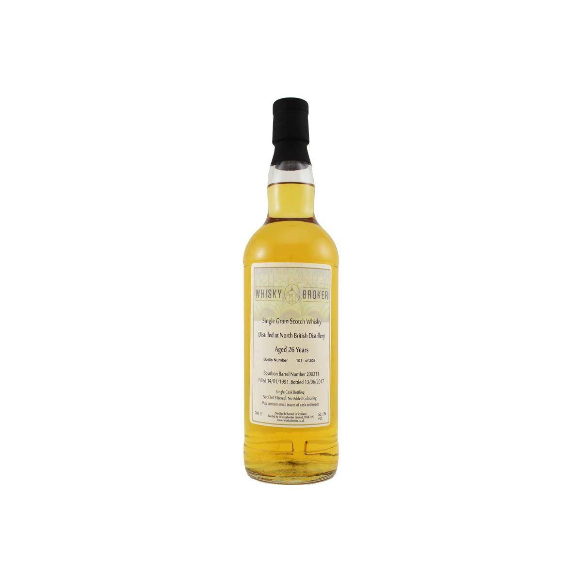 North British 1991 26 Years Single Grain Whisky
