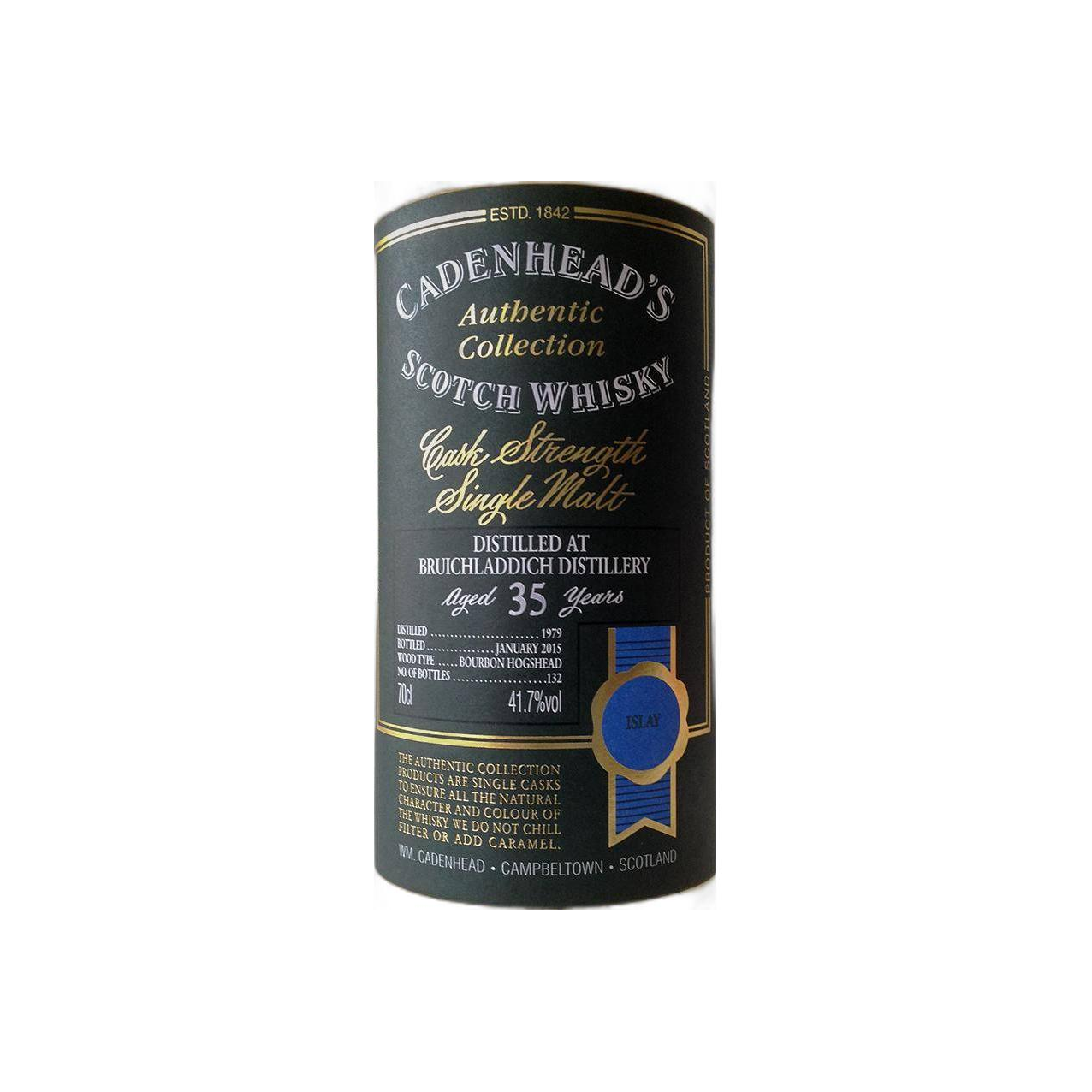 Bruichladdich Authentic Collection 1979 35 Years Single Malt Whisky 2