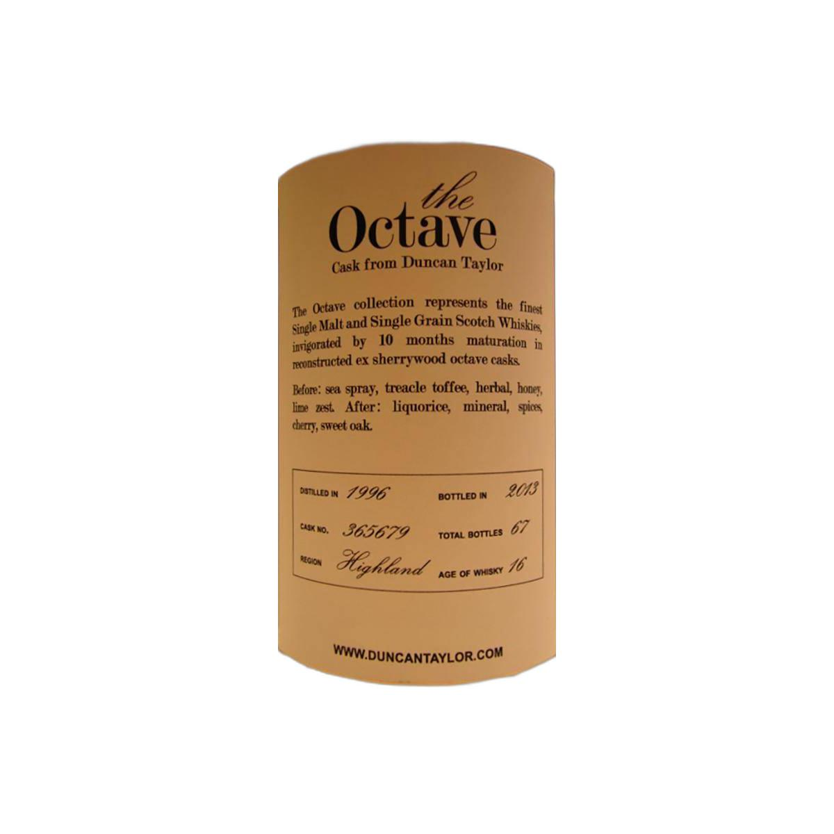 Ben Nevis The Octave 1996 16 Years Single Malt Whisky