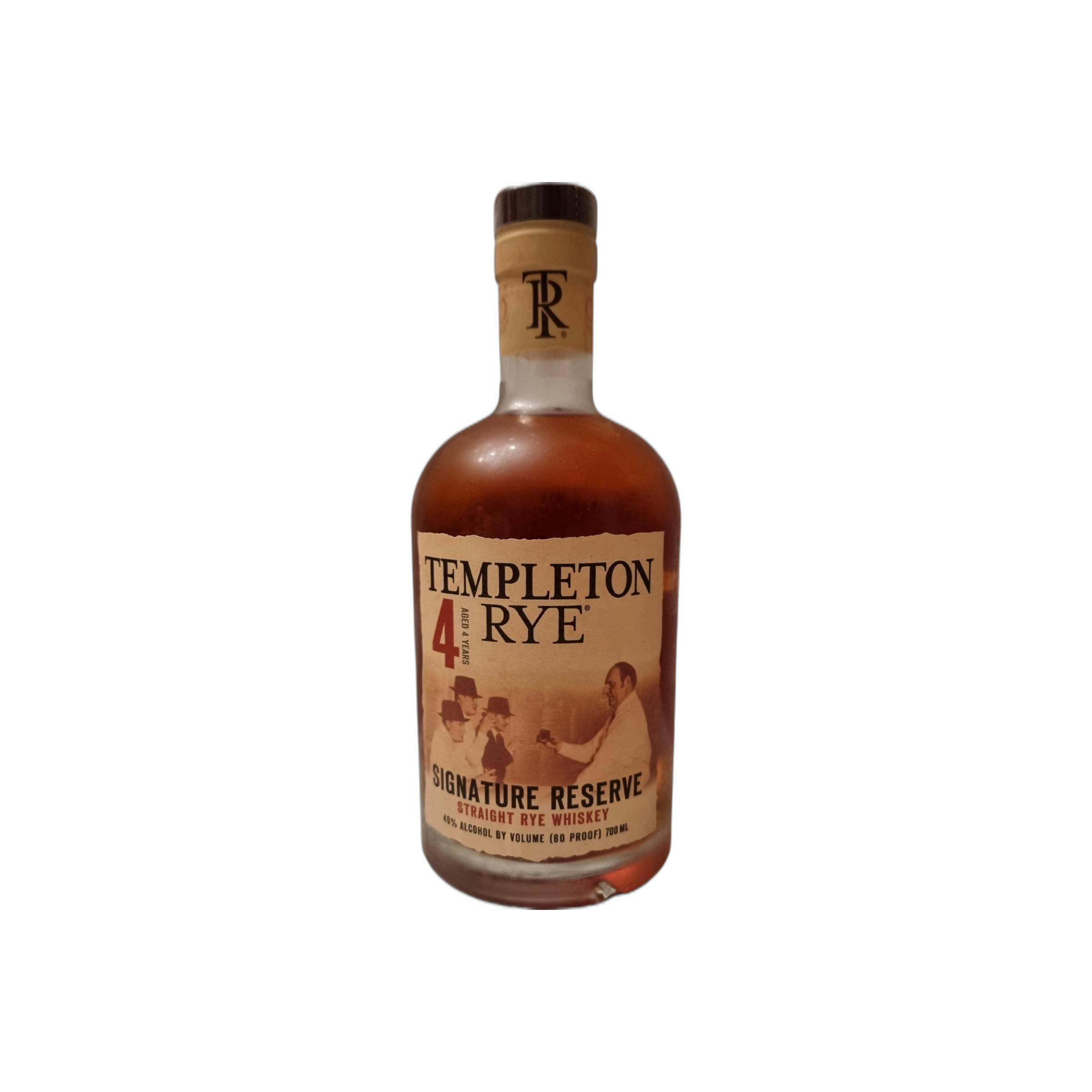 Templeton 4 Years Rye Whisky 2