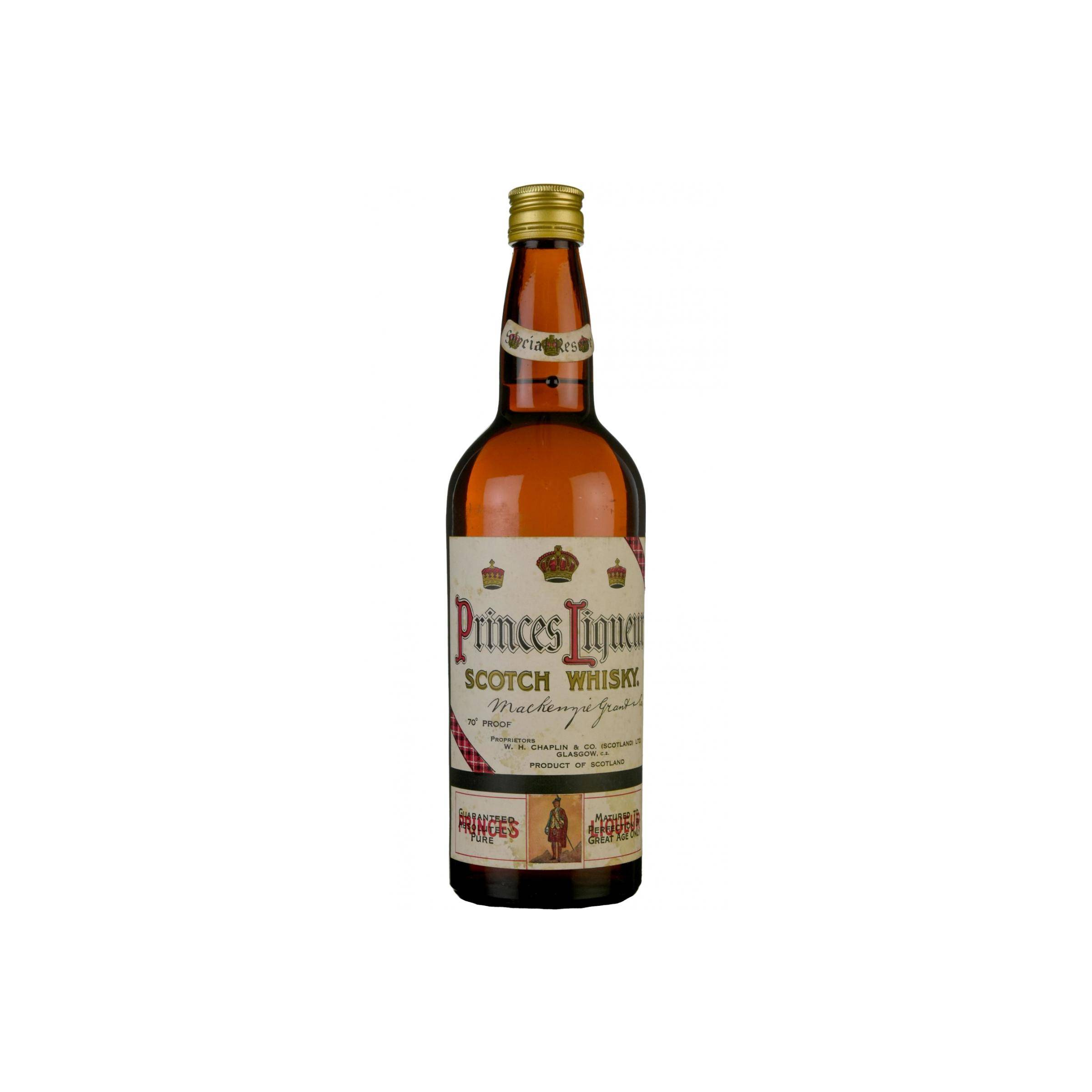 Princes Liqueur Guaranteed Absolutely Pure