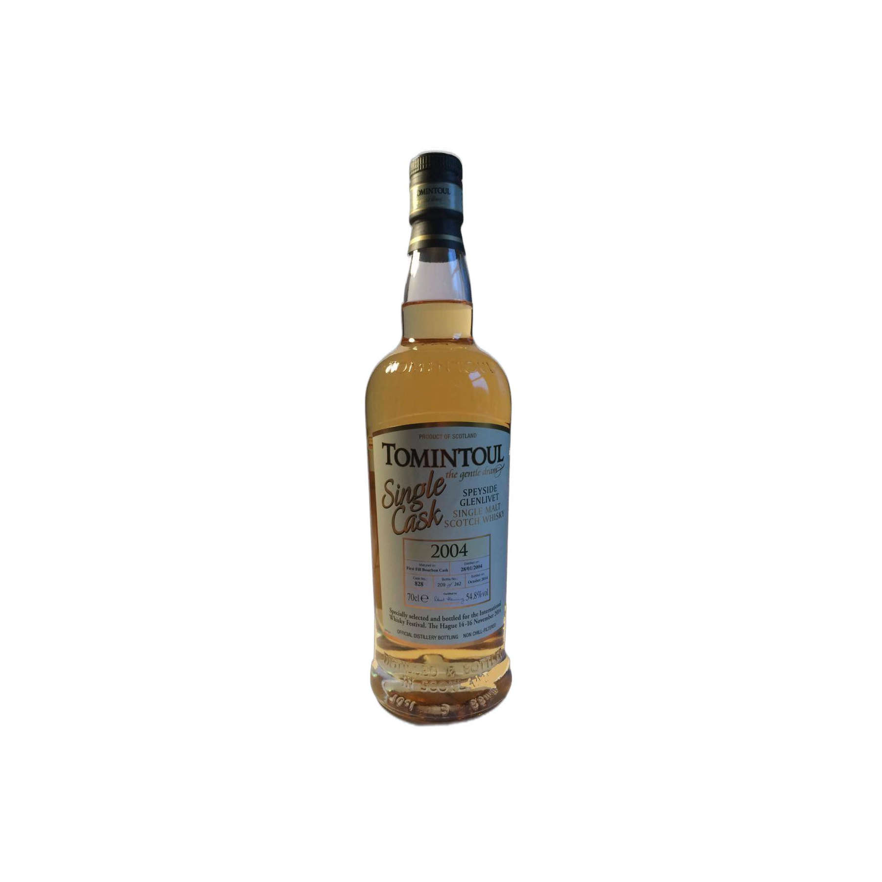 Tomintoul Single Cask 2004 10 Years Single Malt Whisky