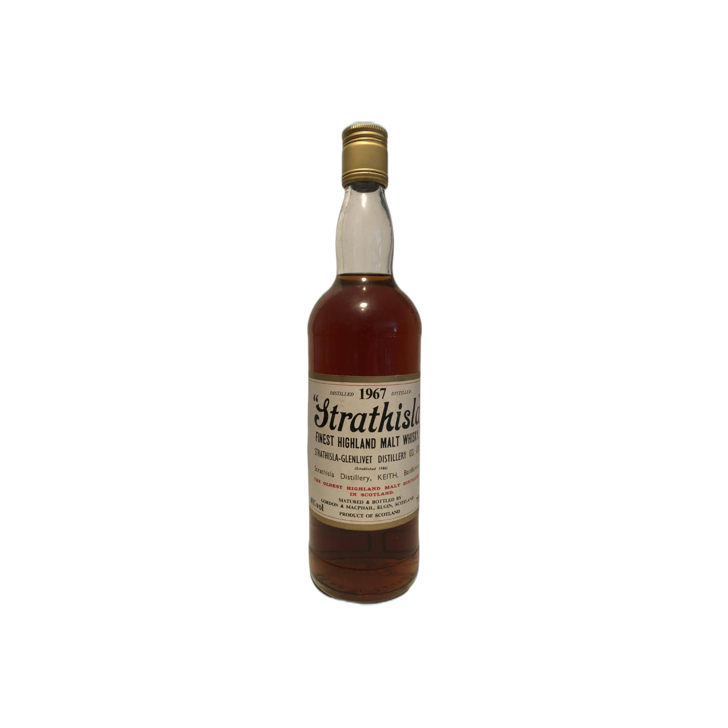 Strathisla Licensed Bottling 1967 25 Years Single Malt Whisky