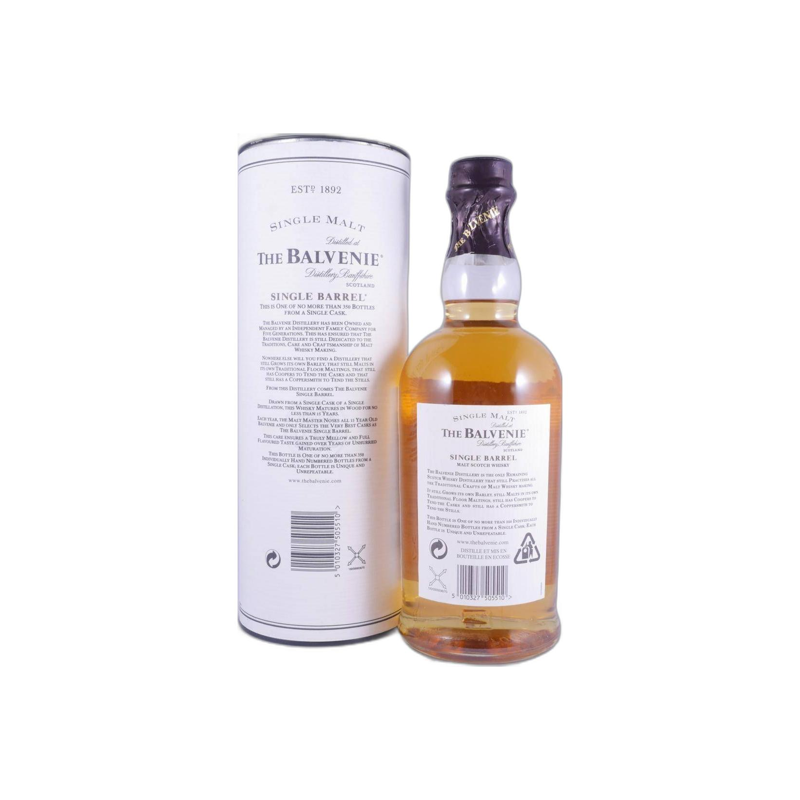 The Balvenie Single Cask 1991 15 Years Single Malt Whisky 3