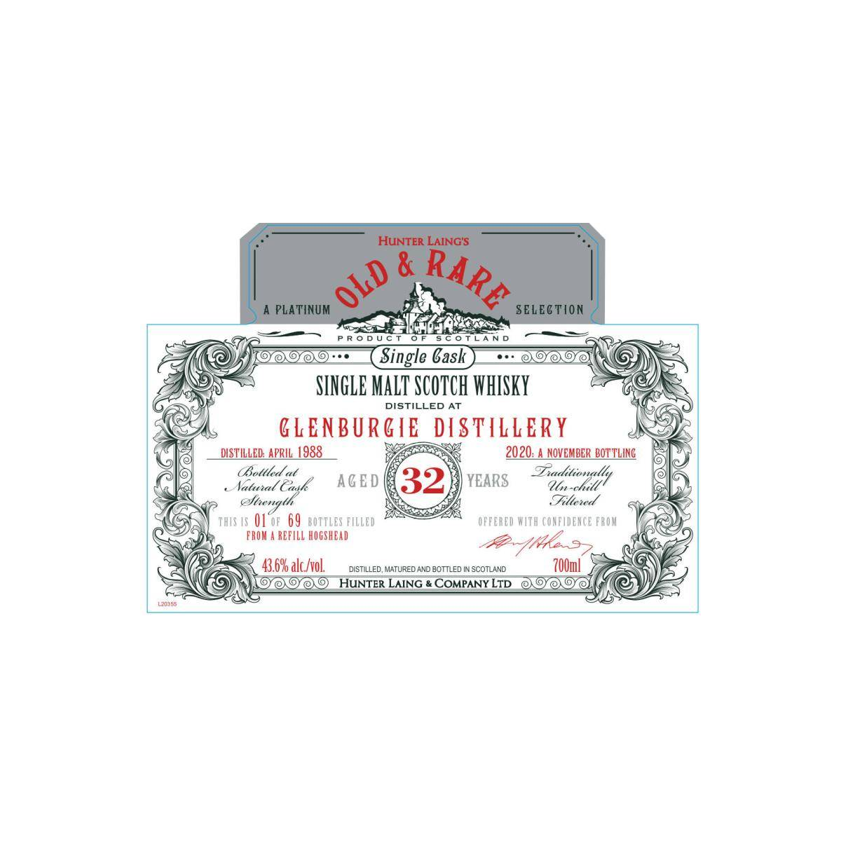 Glenburgie 1988 32 Years Single Malt Whisky 3