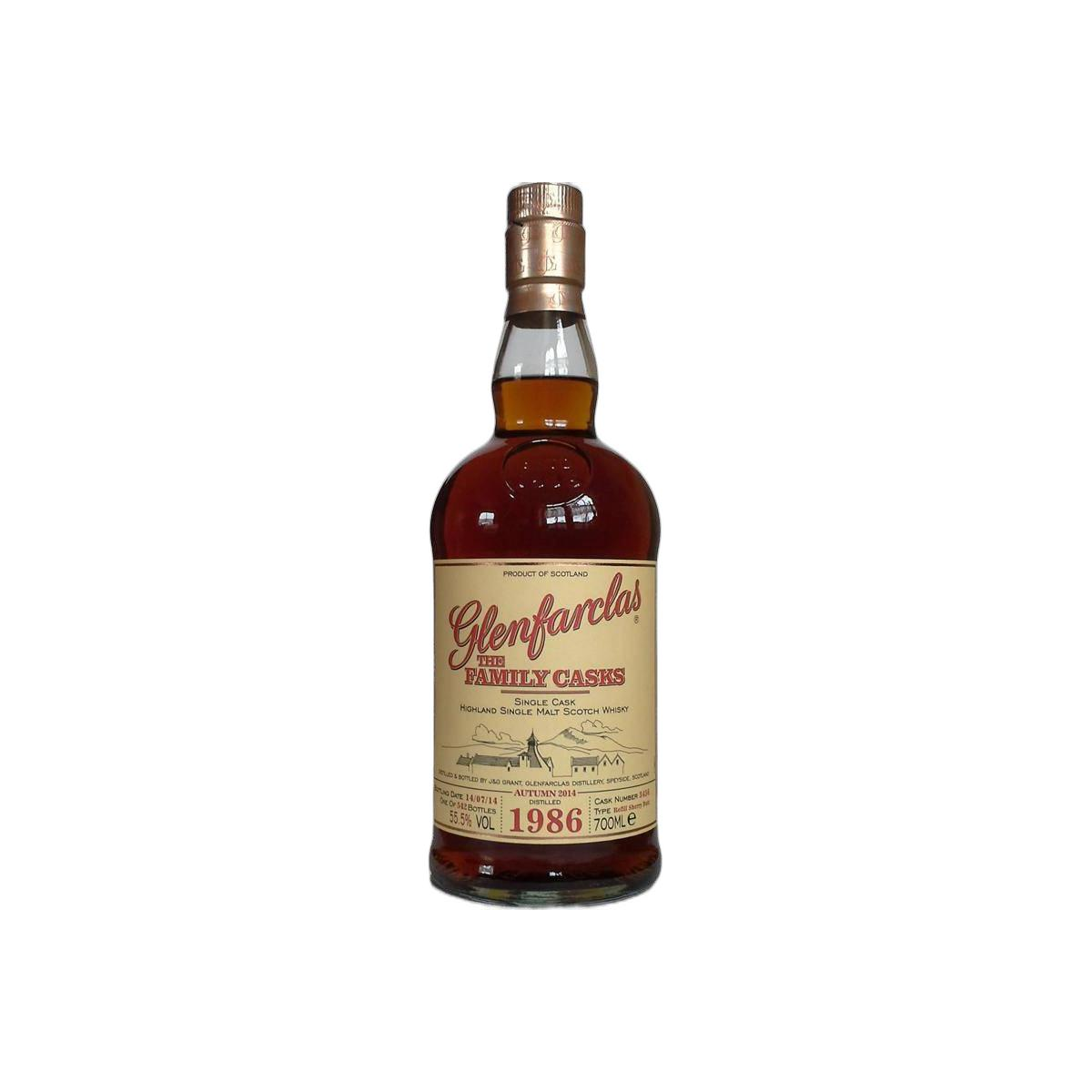 Glenfarclas 1986 28 Years Single Malt Whisky 3