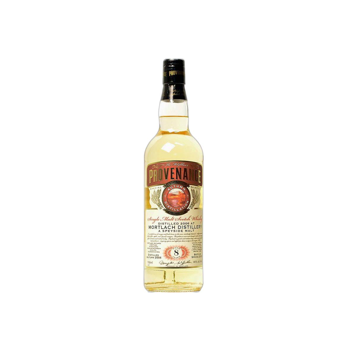 Mortlach McGibbon's Provenance 2006 8 Years Single Malt Whisky